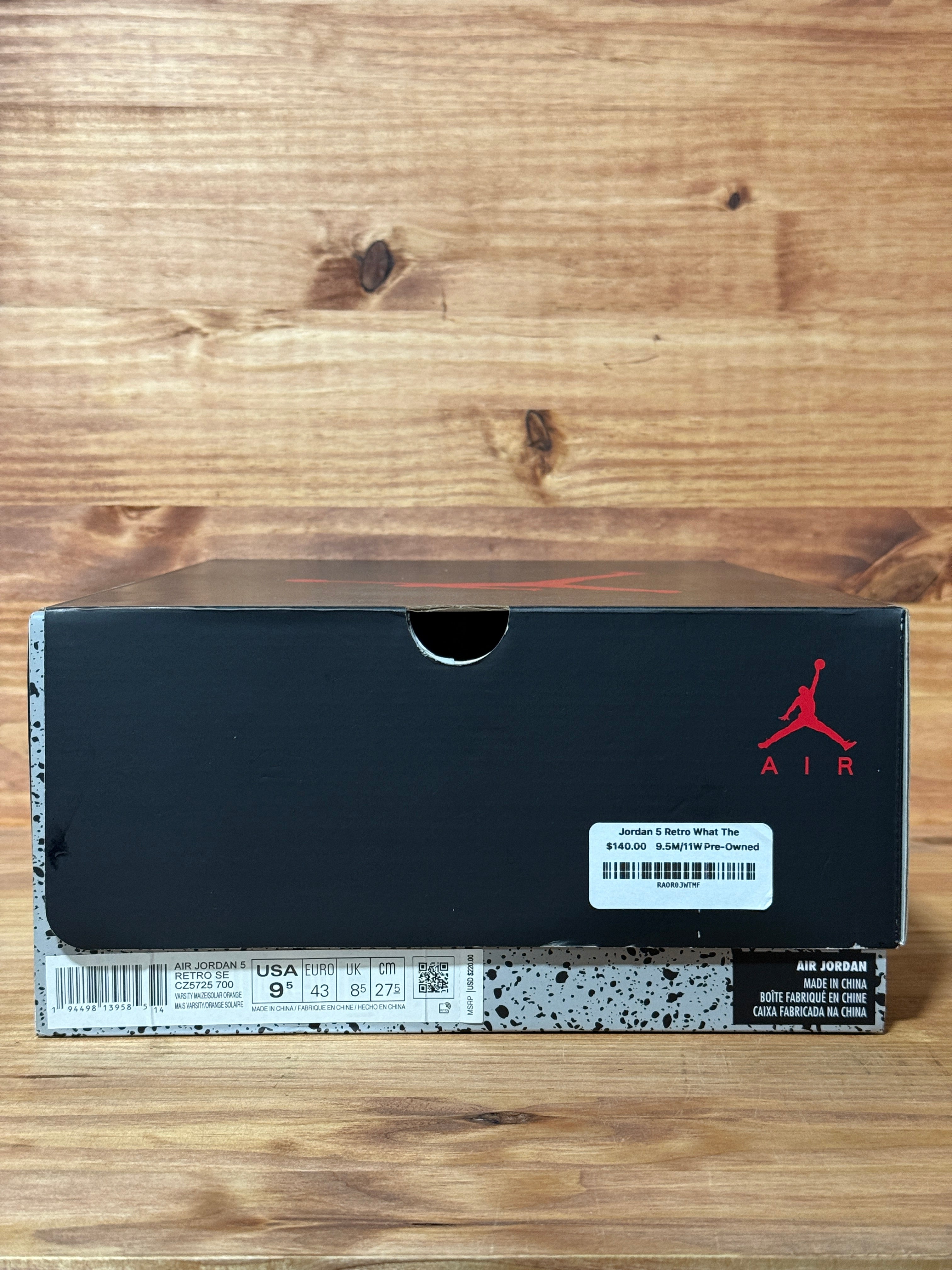 Jordan 5 Retro What The
