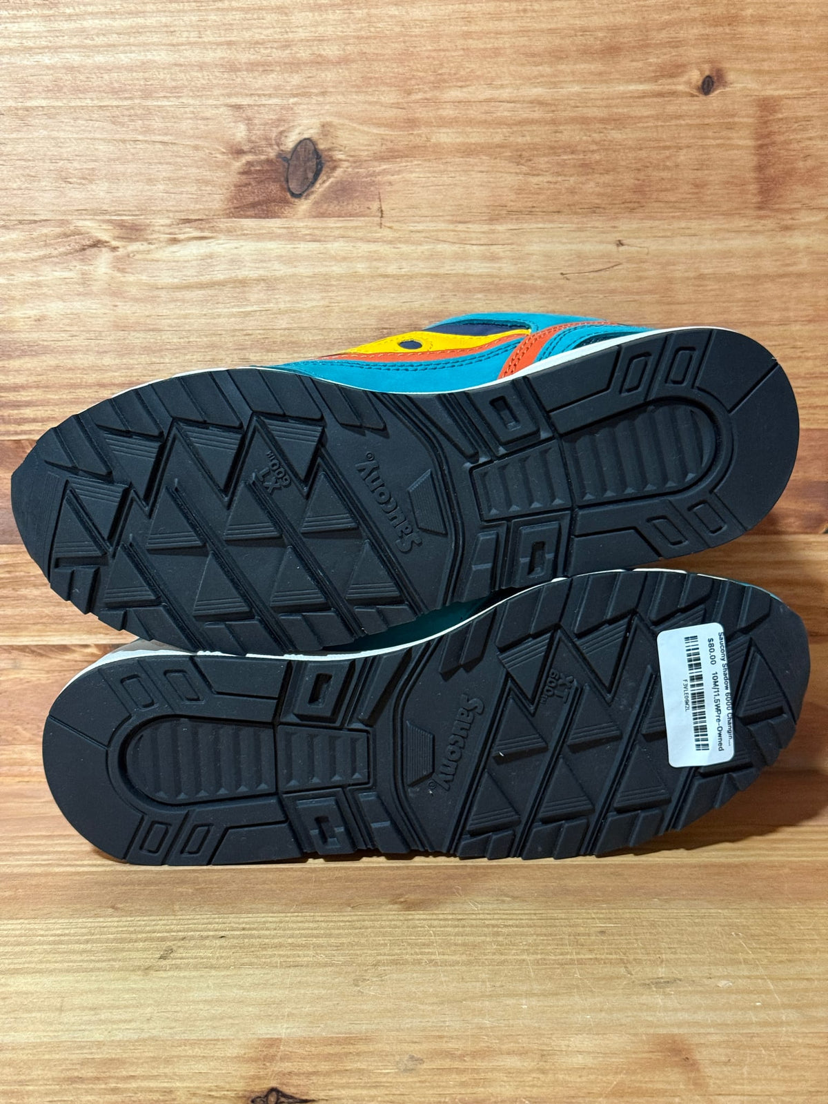 Saucony Shadow 6000 Changing Tides Teal Orange - Size 10
