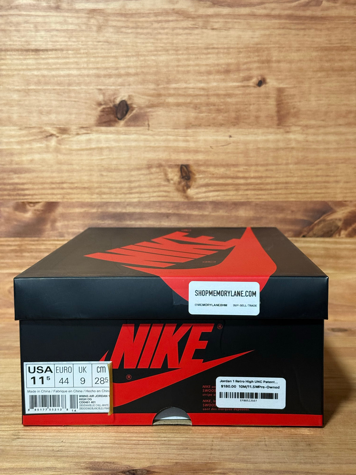 Jordan 1 Retro High UNC Patent (Women's)
