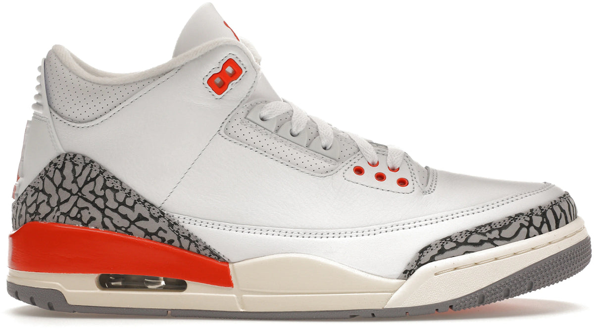 Jordan 3 Retro Georgia Peach (Women's) - Men's 9.5
