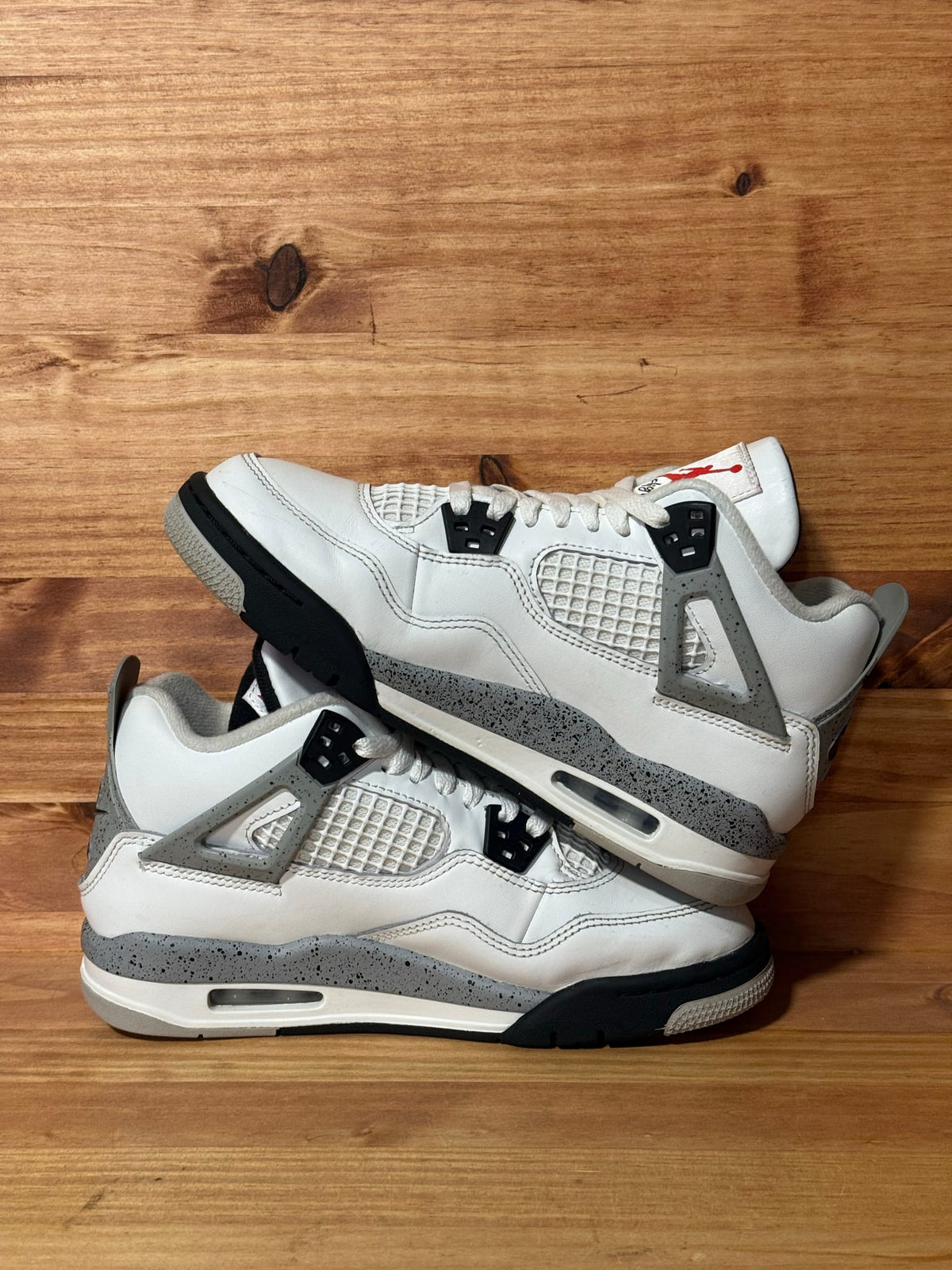Jordan 4 Retro White Cement (2025) (GS) - Size 5Y