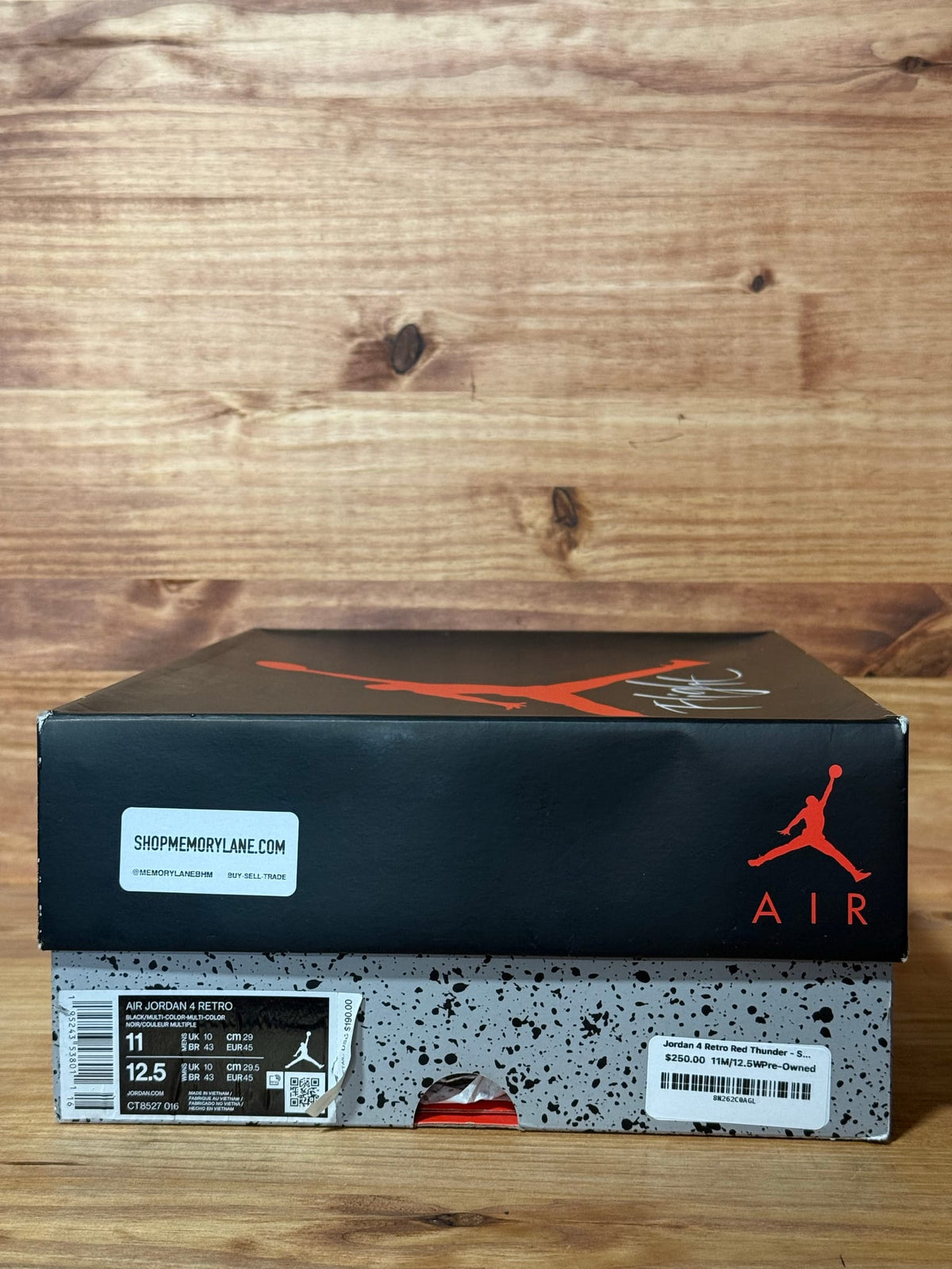 Jordan 4 Retro Red Thunder - Size 11