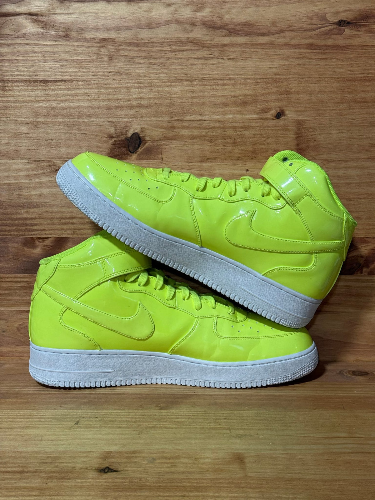 Nike Air Force 1 Mid '07 Volt White - Size 14