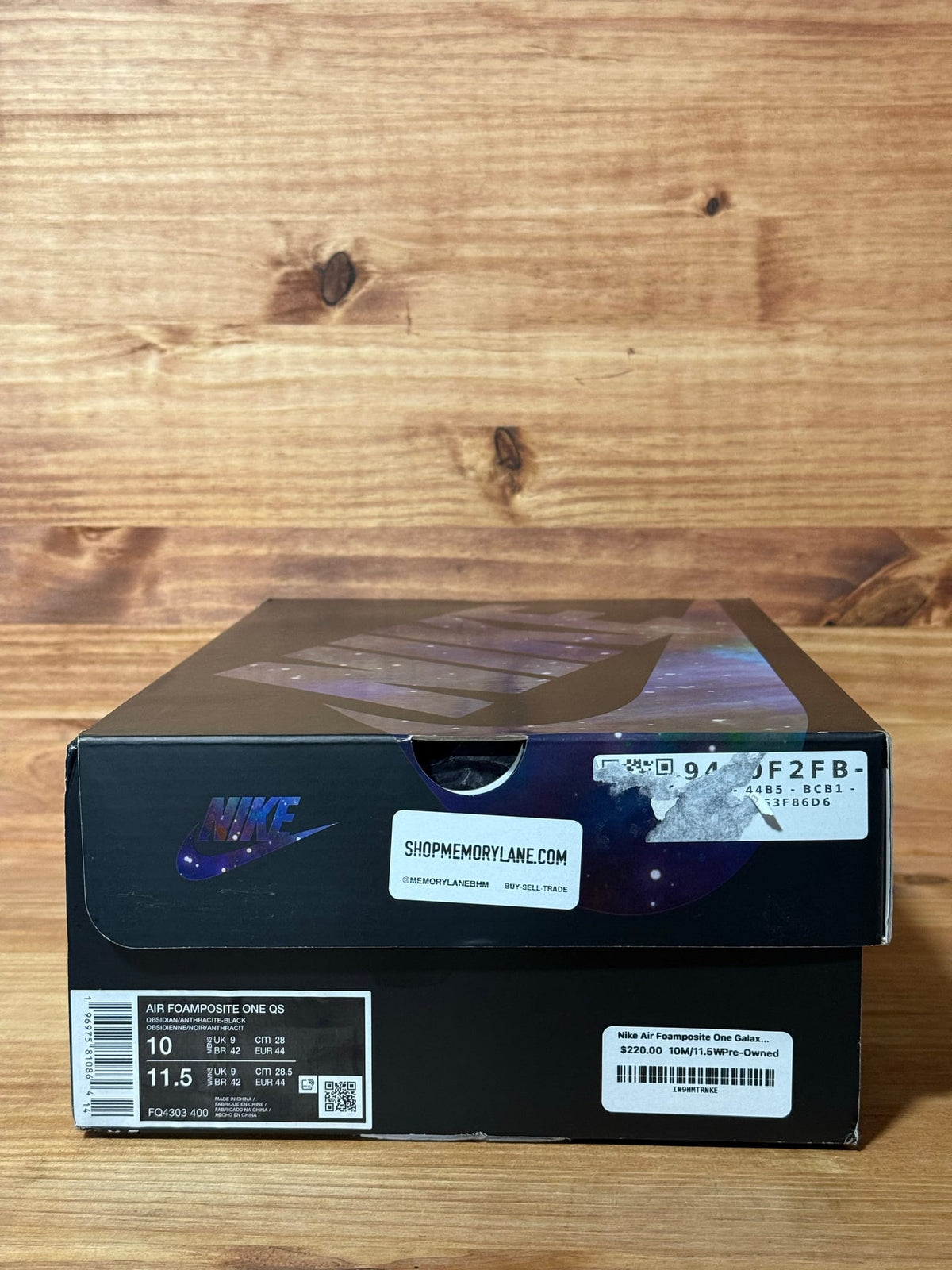 Nike Air Foamposite One Galaxy (2025) - Size 10
