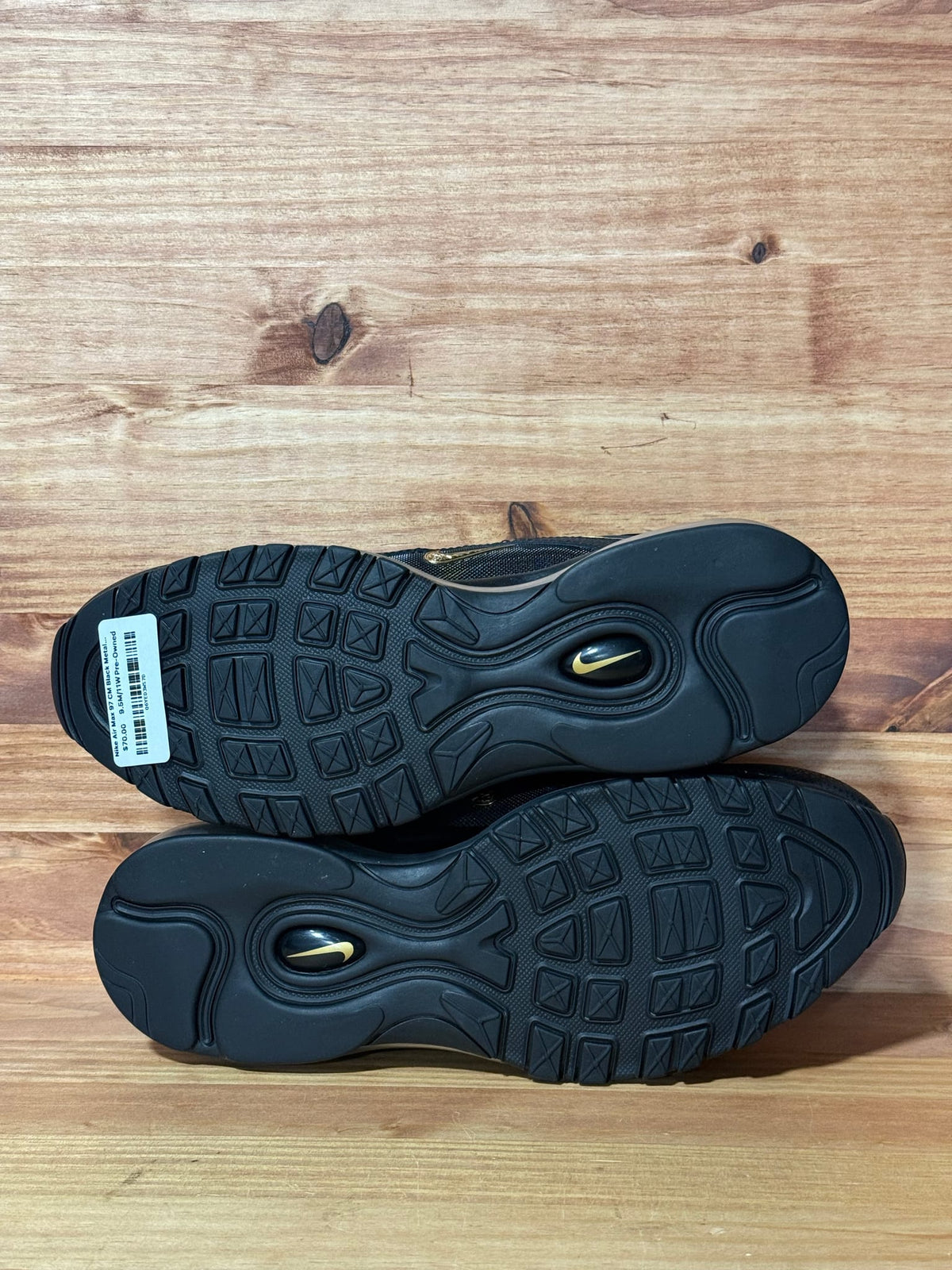 Nike Air Max 97 CM Black Metallic Gold