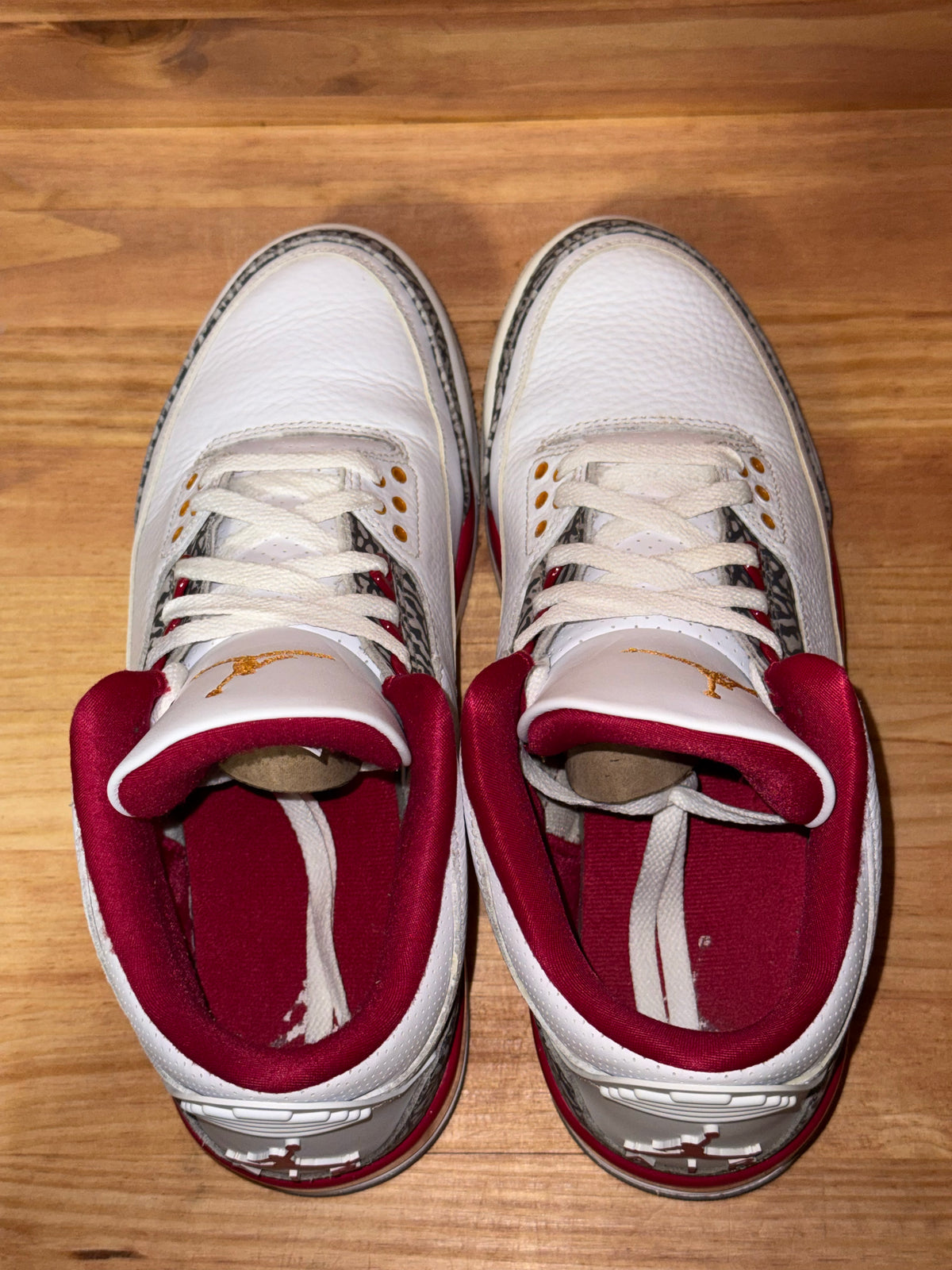 Jordan 3 Retro Cardinal Red - Size 11