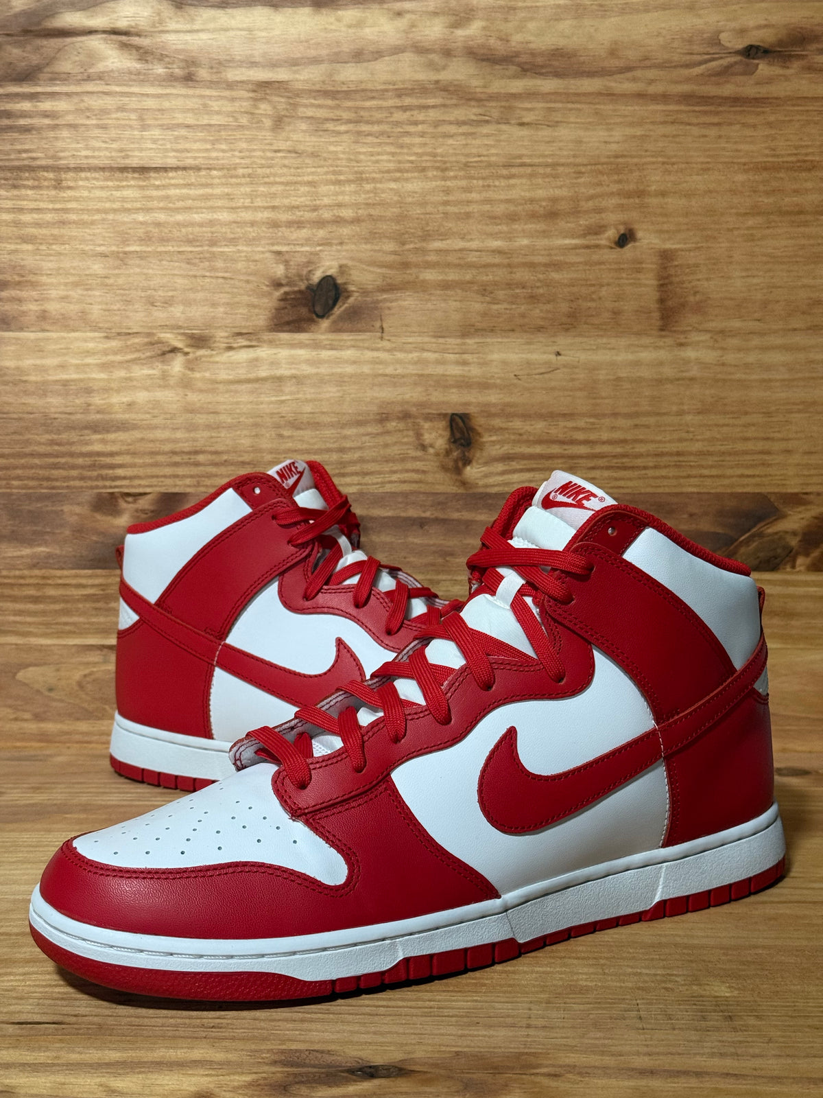 Nike Dunk High Championship White Red