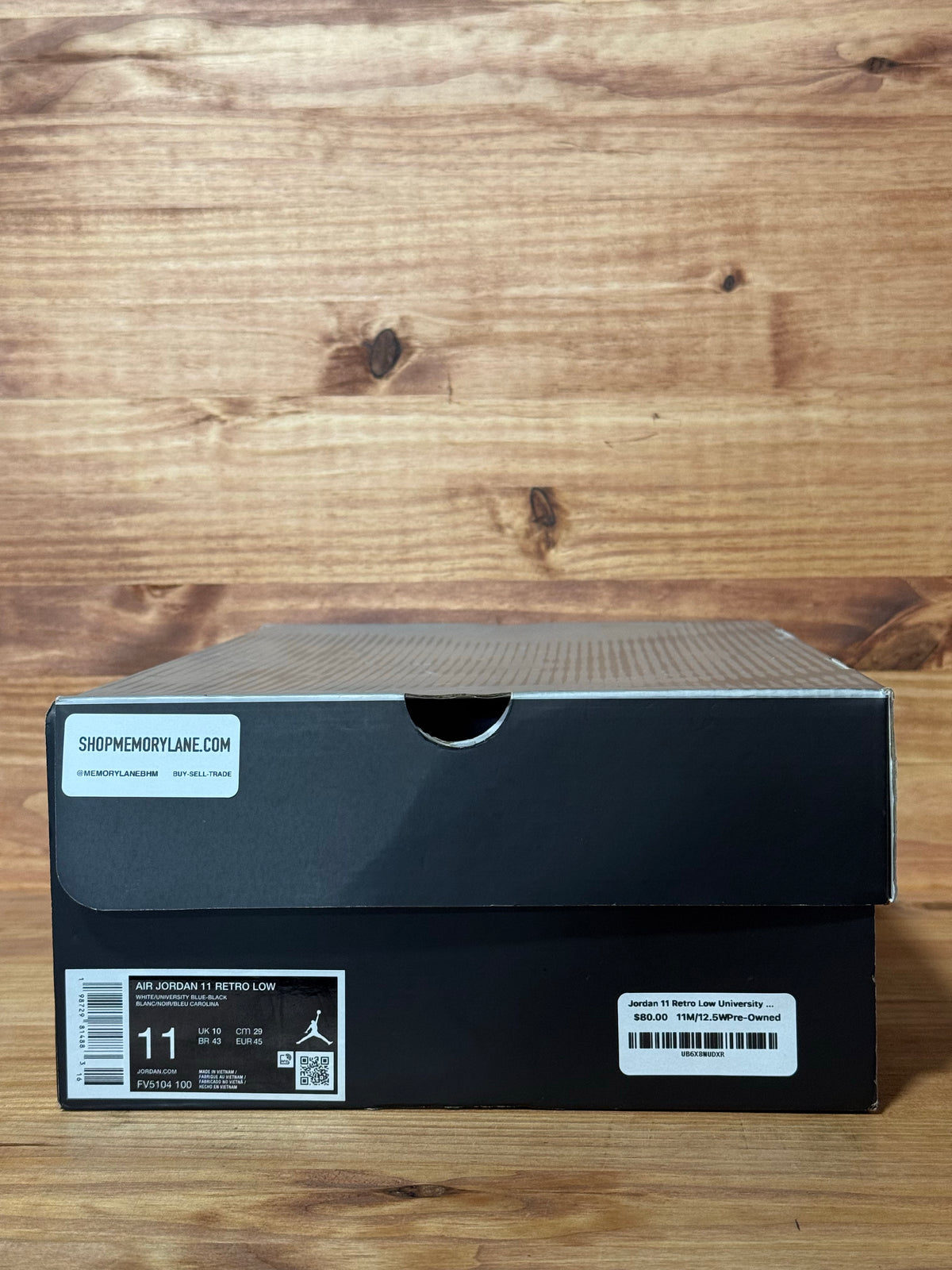 Jordan 11 Retro Low University Blue (2026) - Size 11