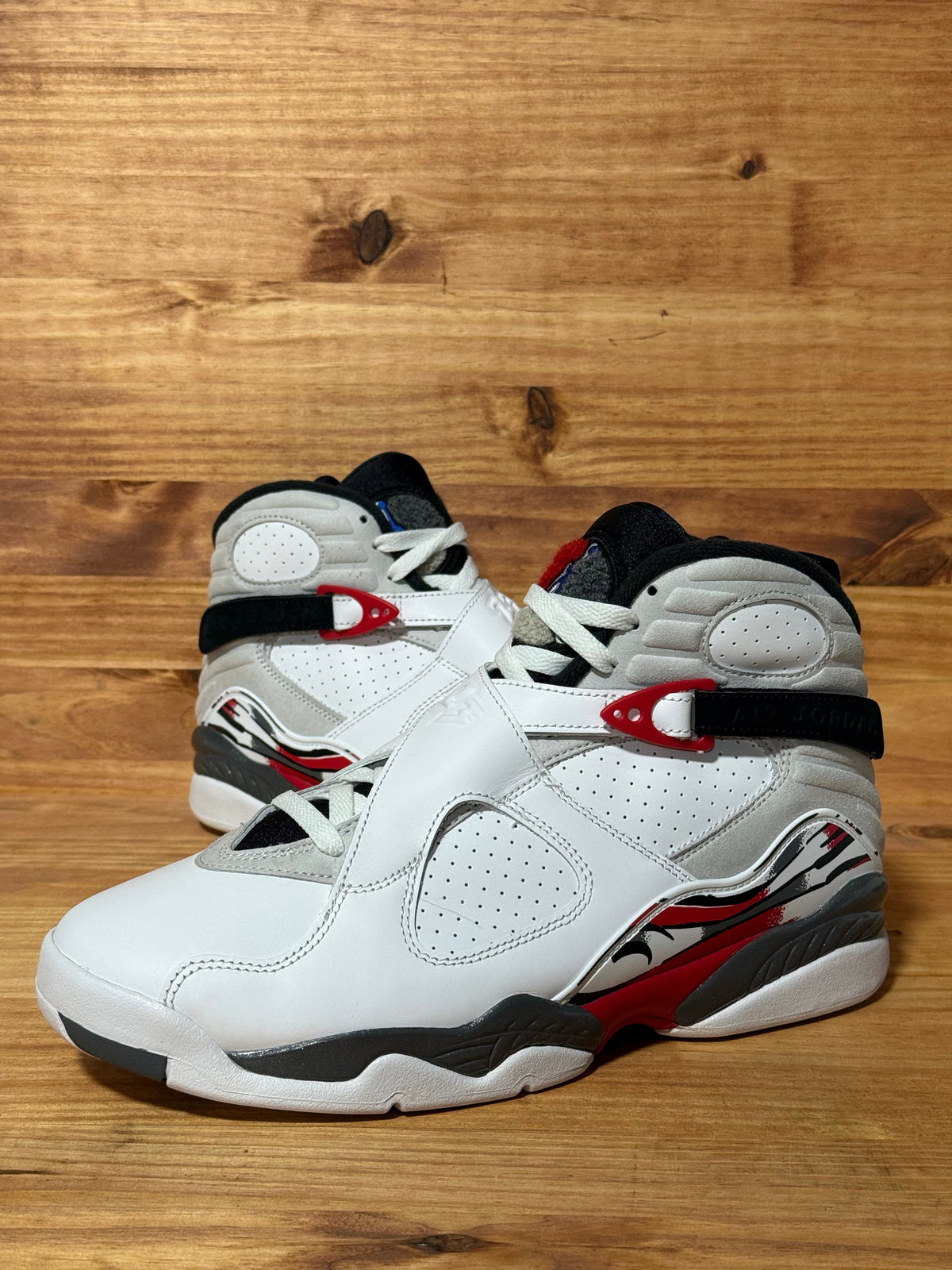 Jordan 8 Retro White True Red (2025)