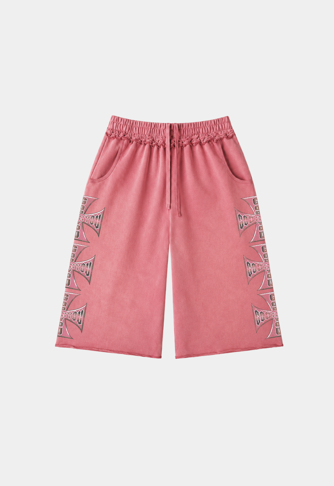 "CHOPPER" SWEATSHORTS (CORAL)