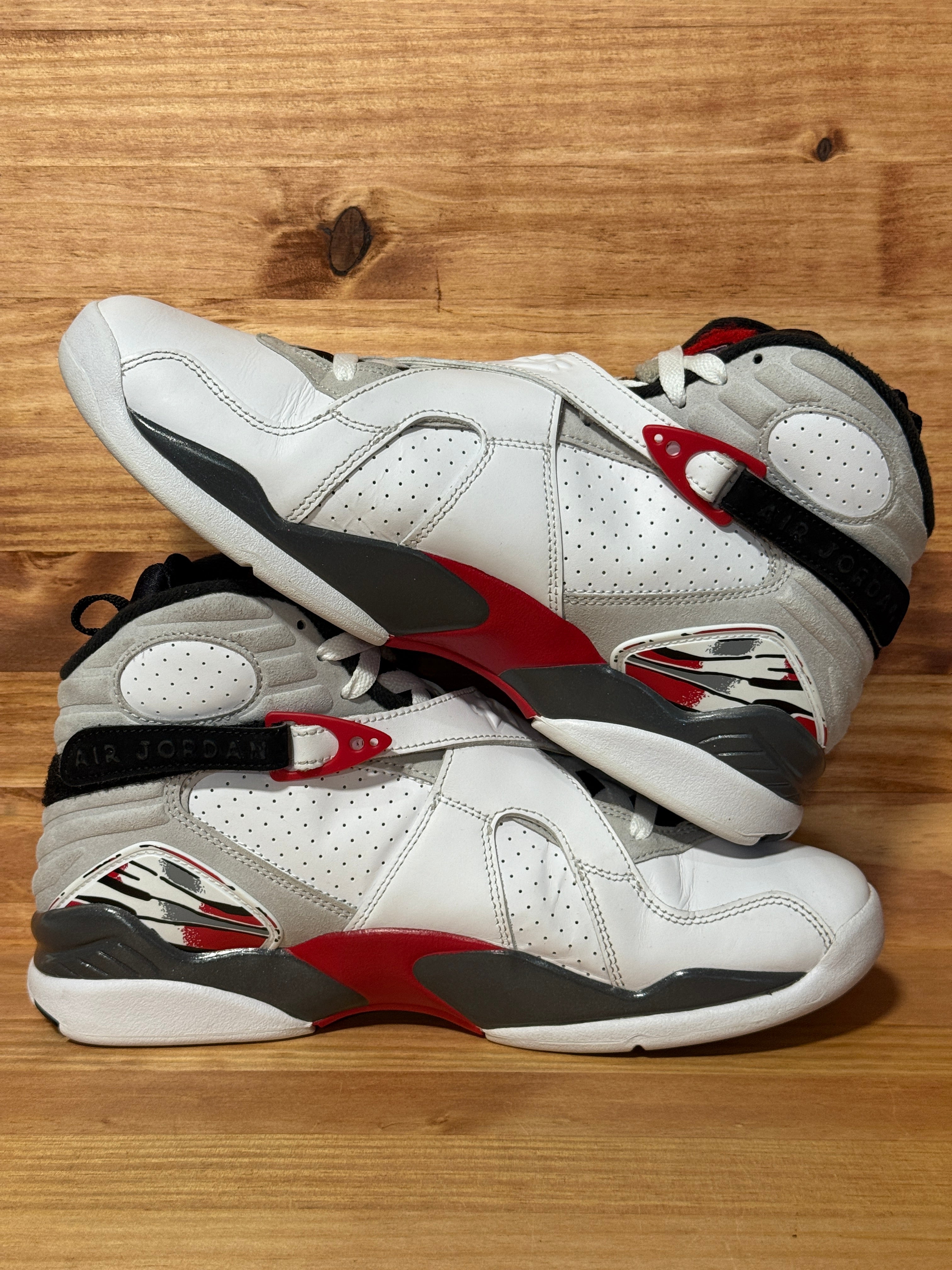 Jordan 8 Retro White True Red (2025)