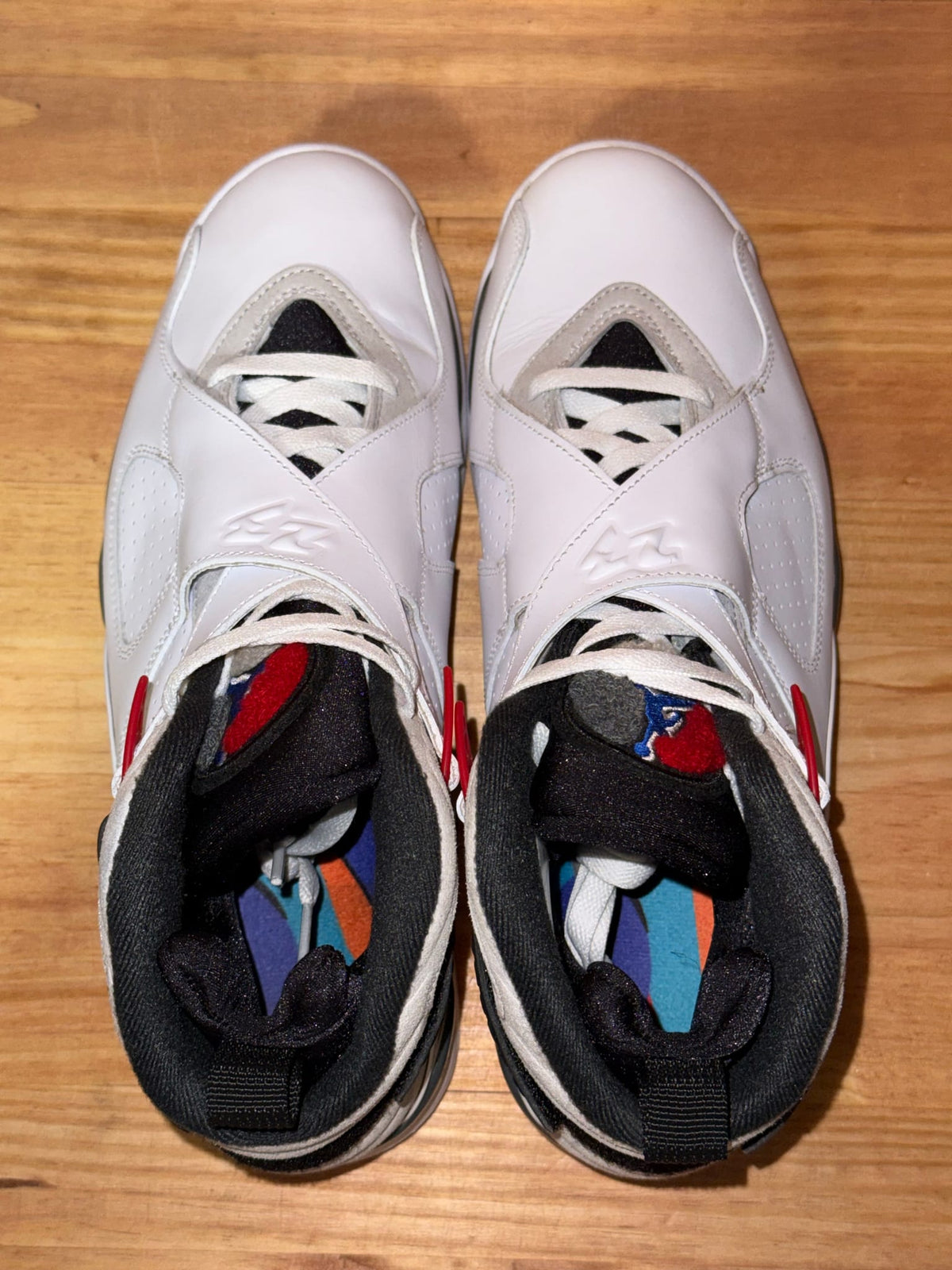 Jordan 8 Retro White True Red (2025) - Size 10.5