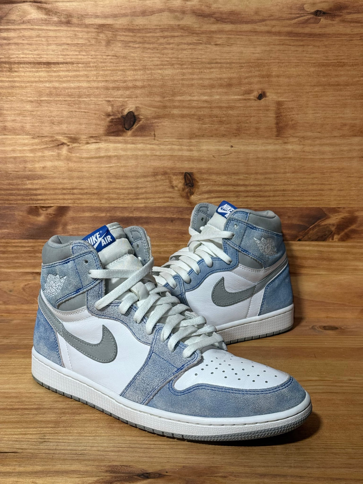 Jordan 1 Retro High Hyper Royal Smoke Grey - Size 12