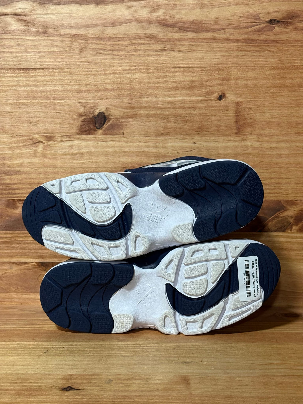 Nike Air Diamond Turf Cowboys - Size 10.5