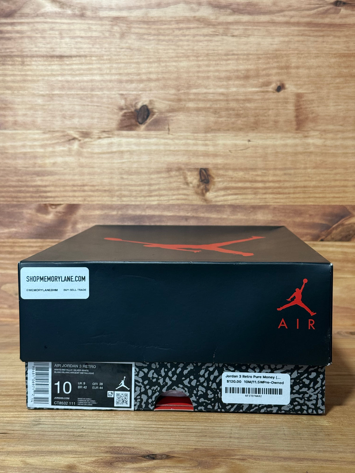 Jordan 3 Retro Pure Money (2025)