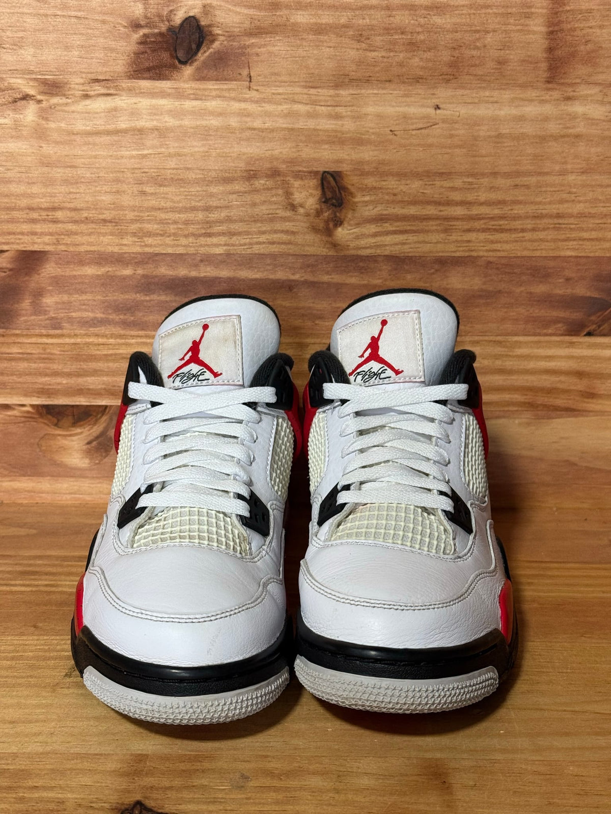Jordan 4 Retro Red Cement (GS) - Size 7Y