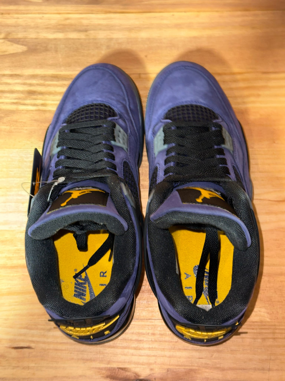 Jordan 4 Retro Lakers - Size 10