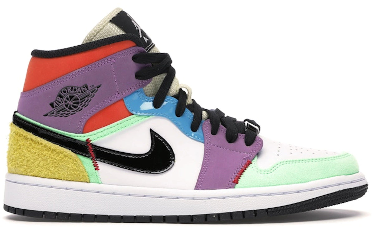 Jordan 1 Mid SE Multi-Color (Women's) - Size 11W/9.5M