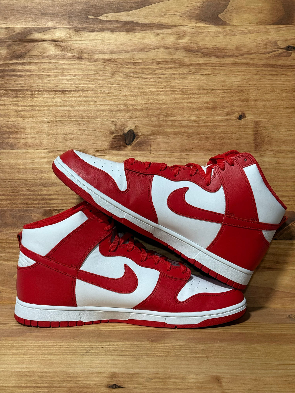 Nike Dunk High Championship White Red