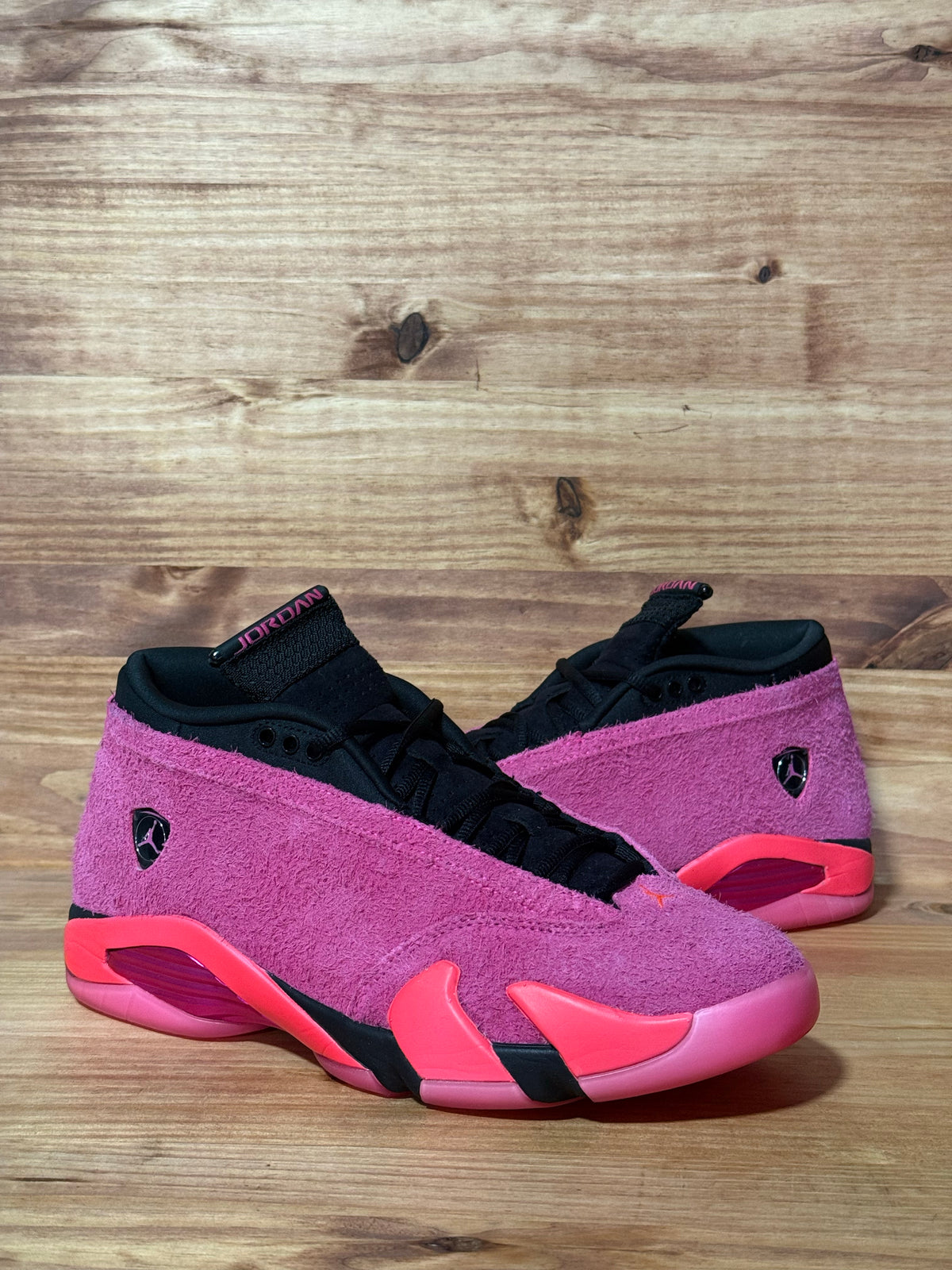 Jordan 14 Retro Low Shocking Pink (Women's)