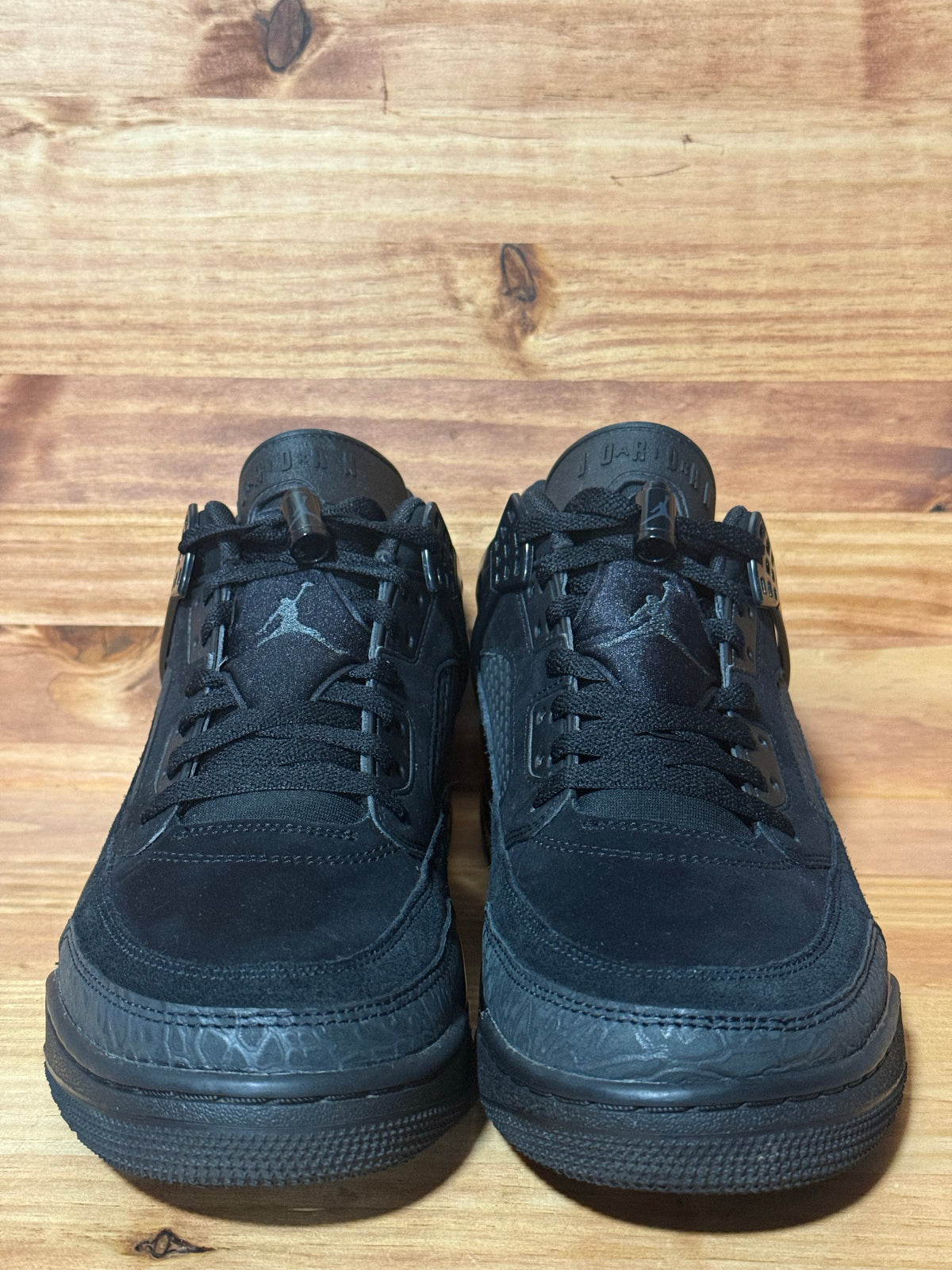 Jordan Spizike Low Black Cat
