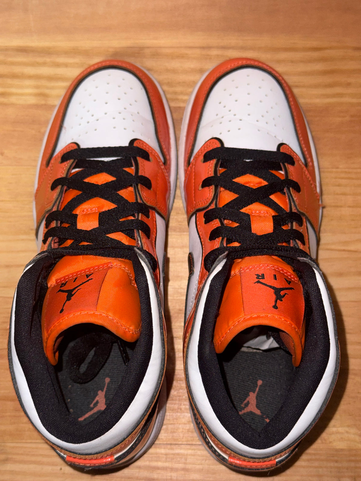 Jordan 1 Mid Turf Orange (GS)