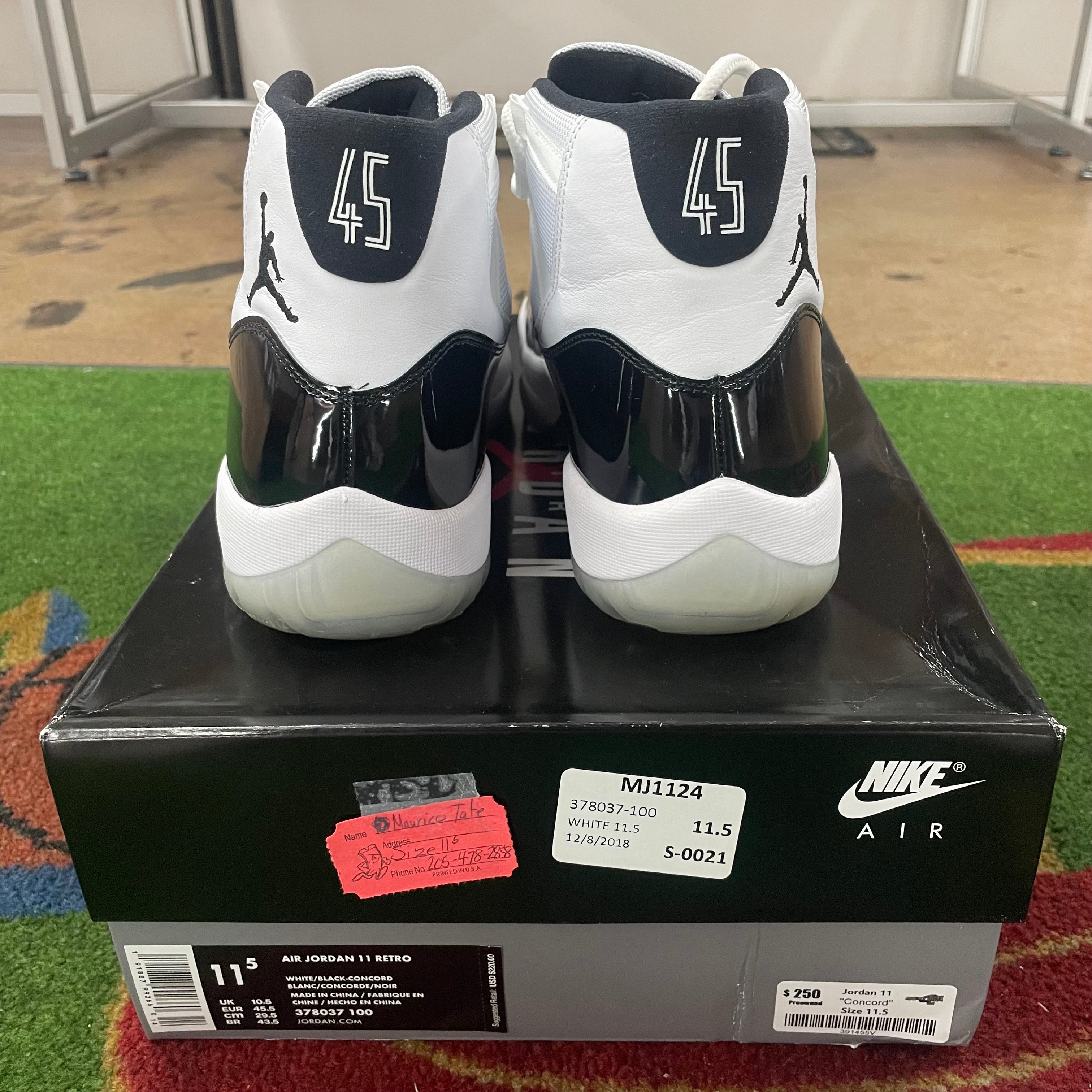 Jordan 11 “Concord” Size 11.5