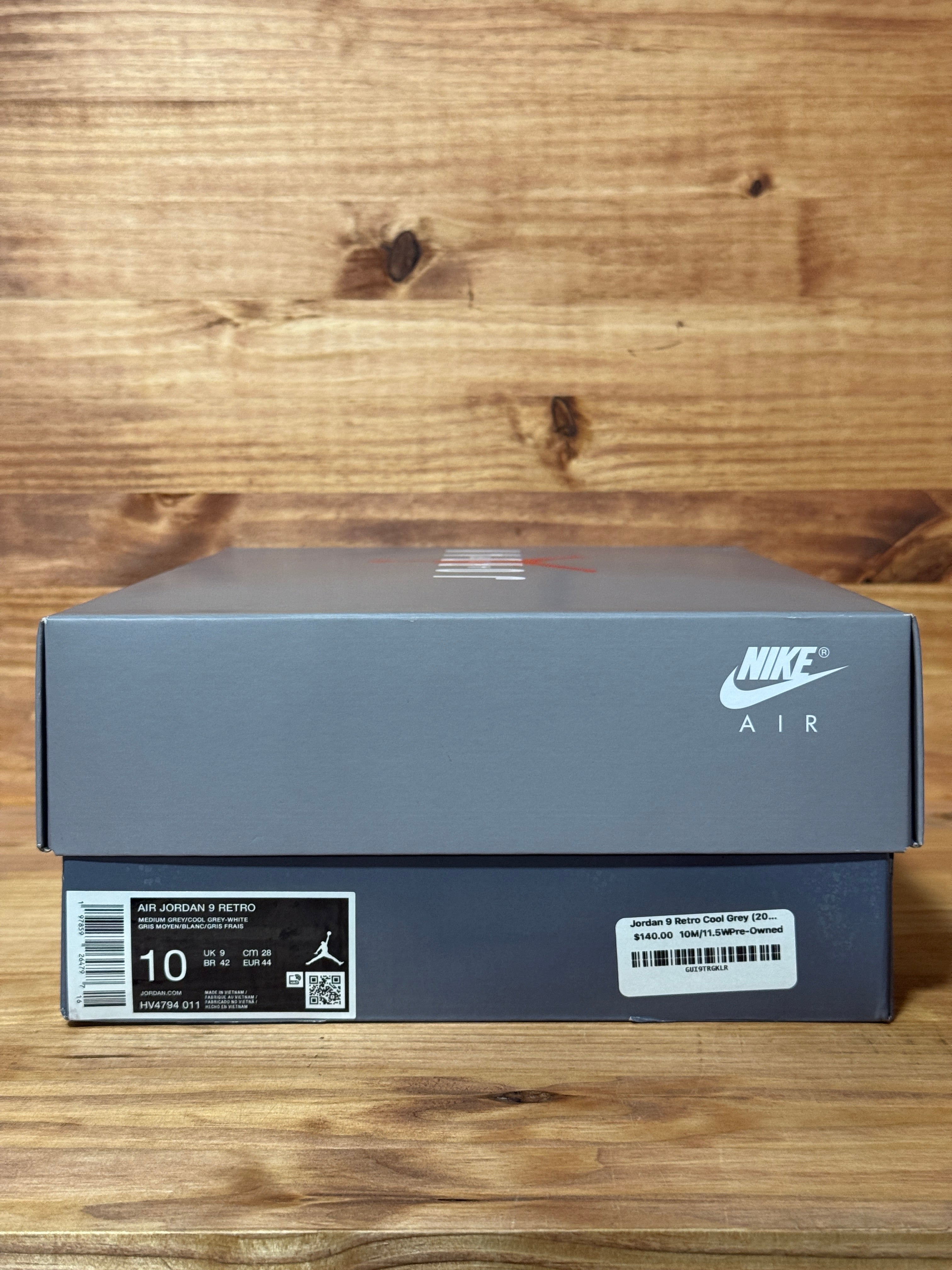Jordan 9 Retro Cool Grey (2025)