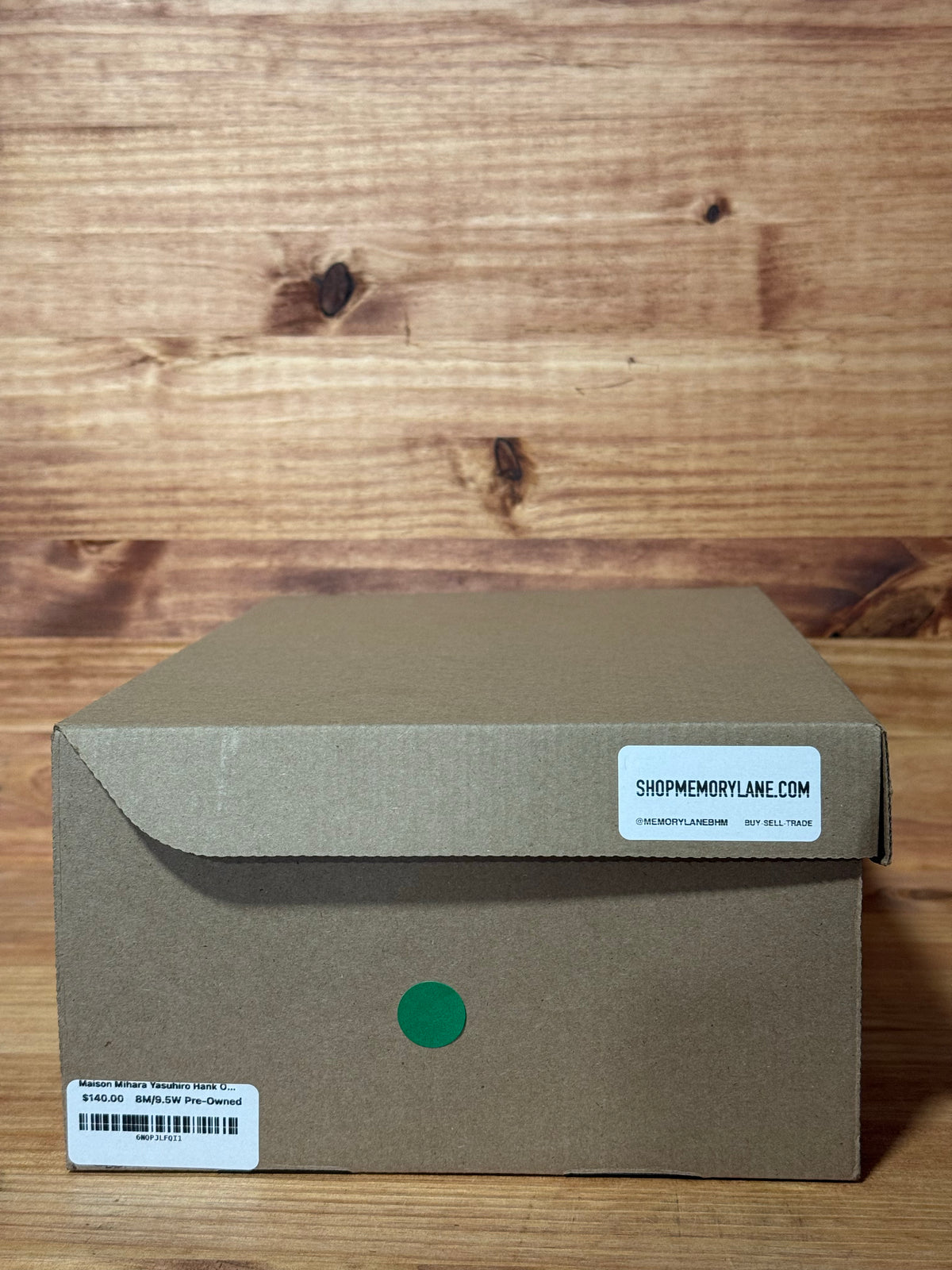 Maison Mihara Yasuhiro Hank OG Sole Canvas Low Black