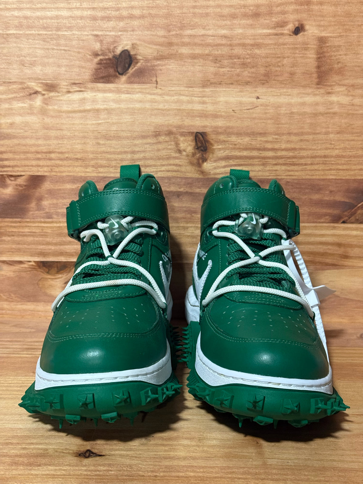 Nike Air Force 1 Mid Off-White Pine Green