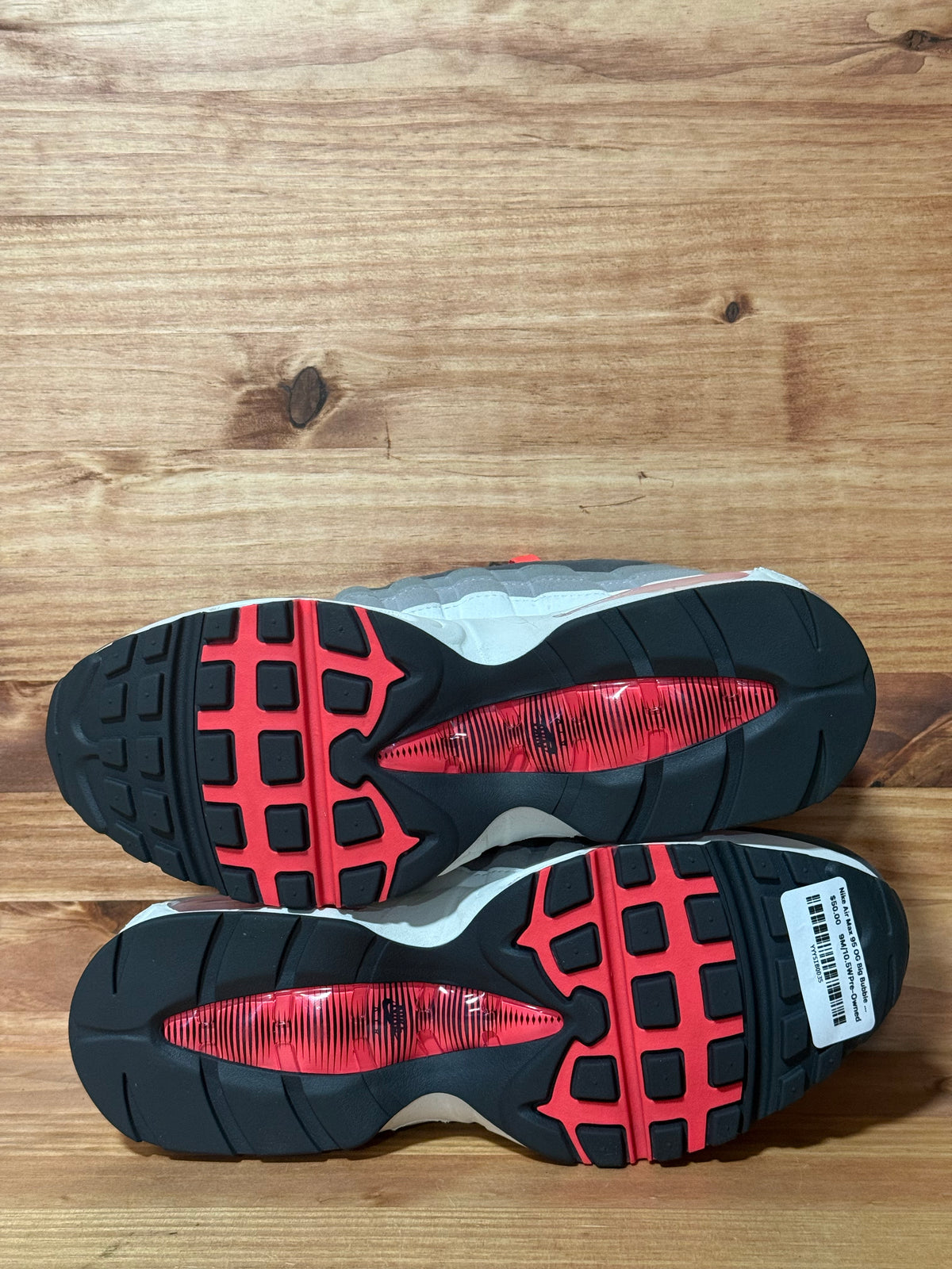 Nike Air Max 95 OG Big Bubble Reverse Solar Red