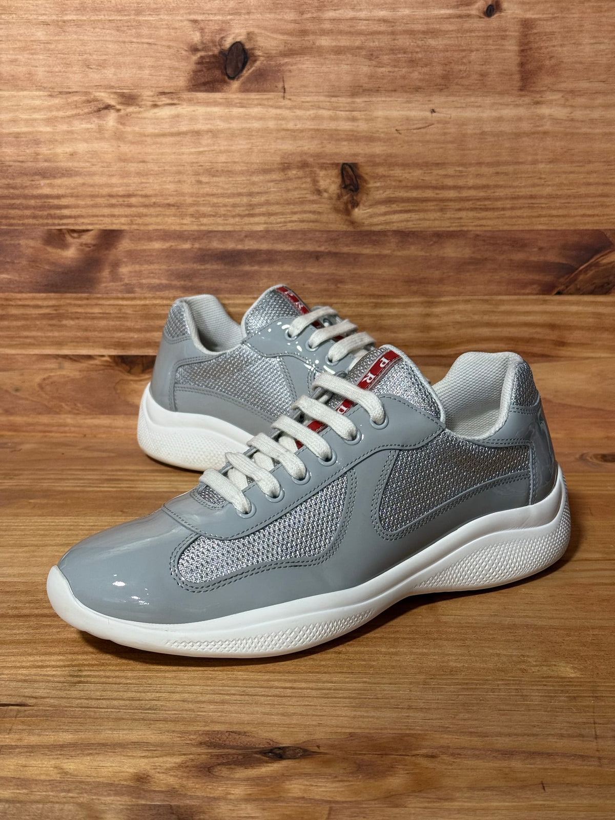 Prada America's Cup Pearl Silver - Size 8