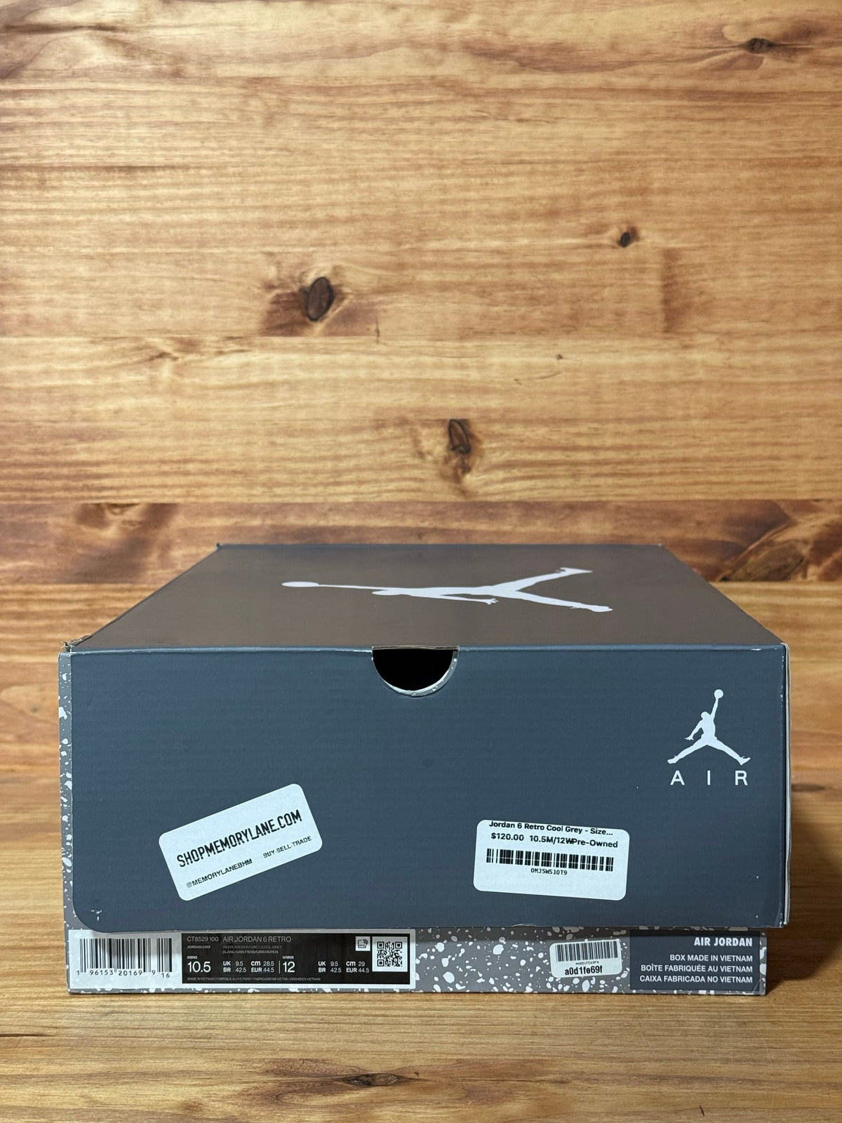 Jordan 6 Retro Cool Grey - Size 10.5