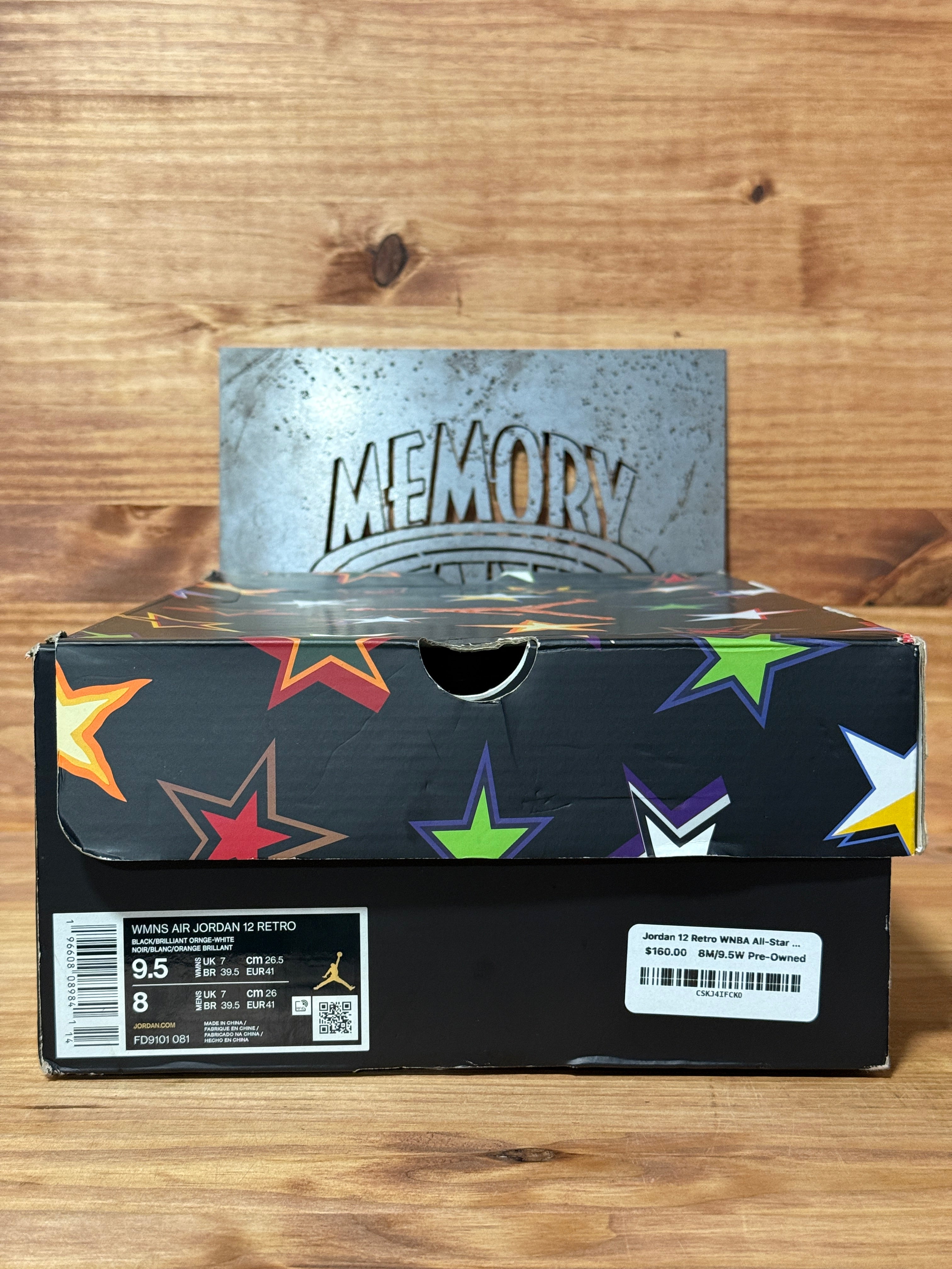 Jordan 12 Retro WNBA All-Star Brilliant Orange (Women's)