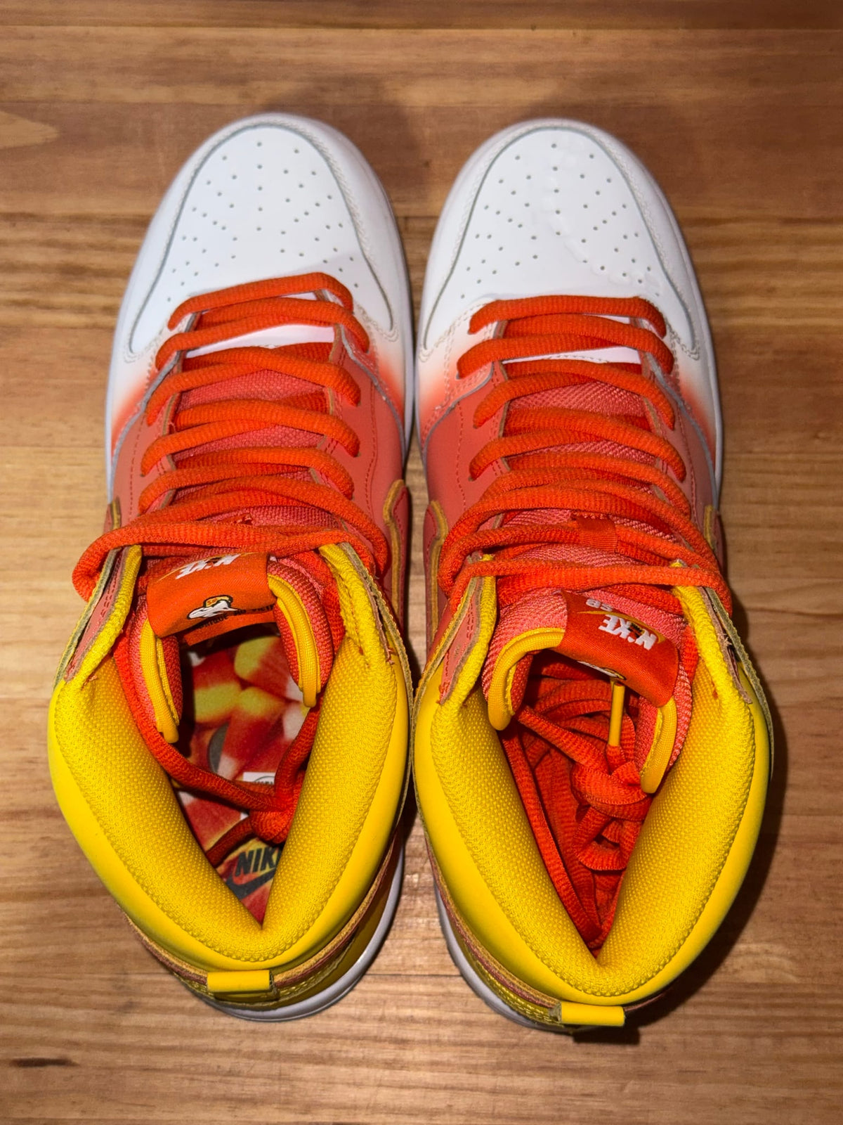 Nike SB Dunk High Sweet Tooth Candy Corn - Size 12