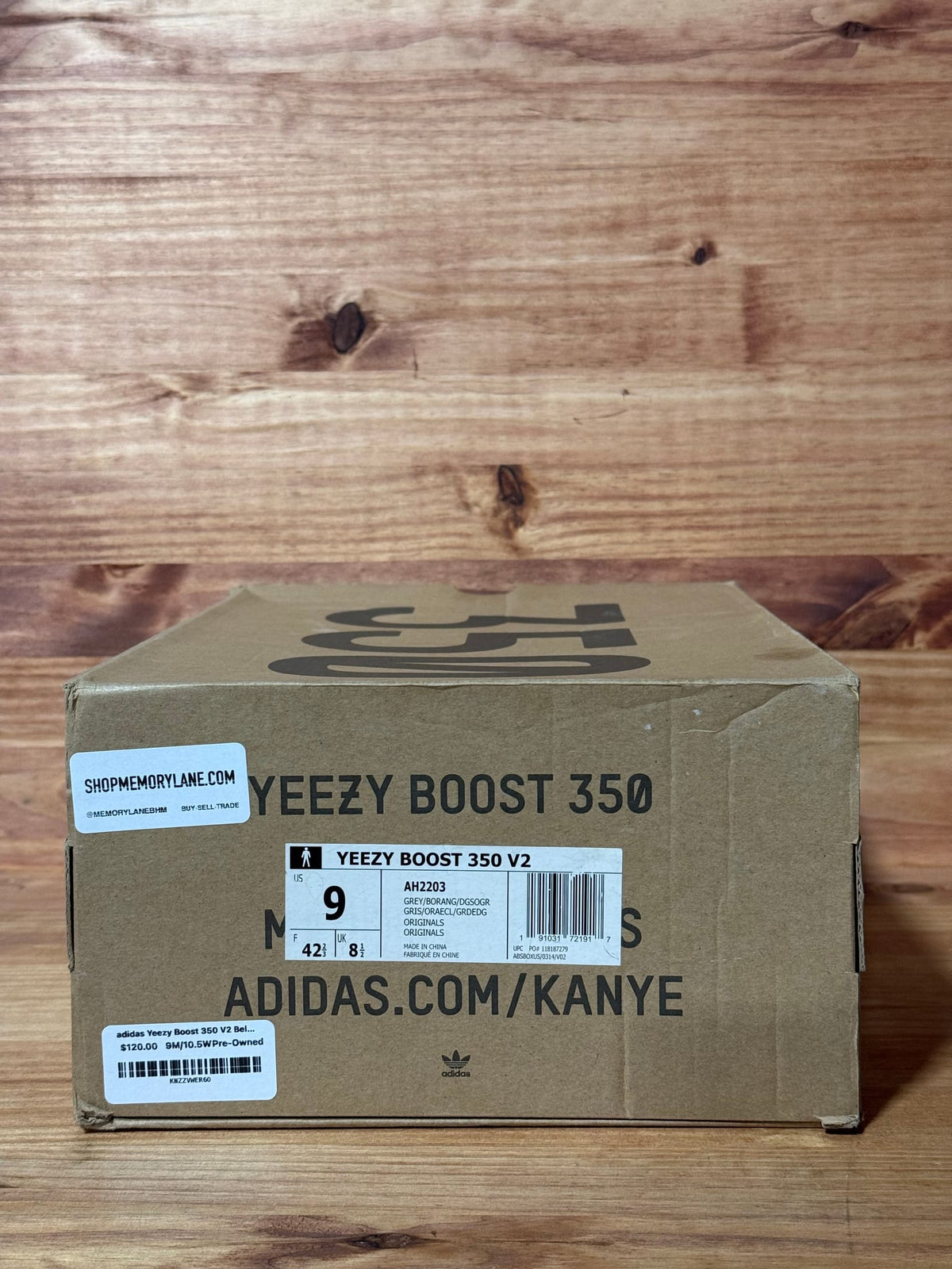 adidas Yeezy Boost 350 V2 Beluga 2.0 - Size 9