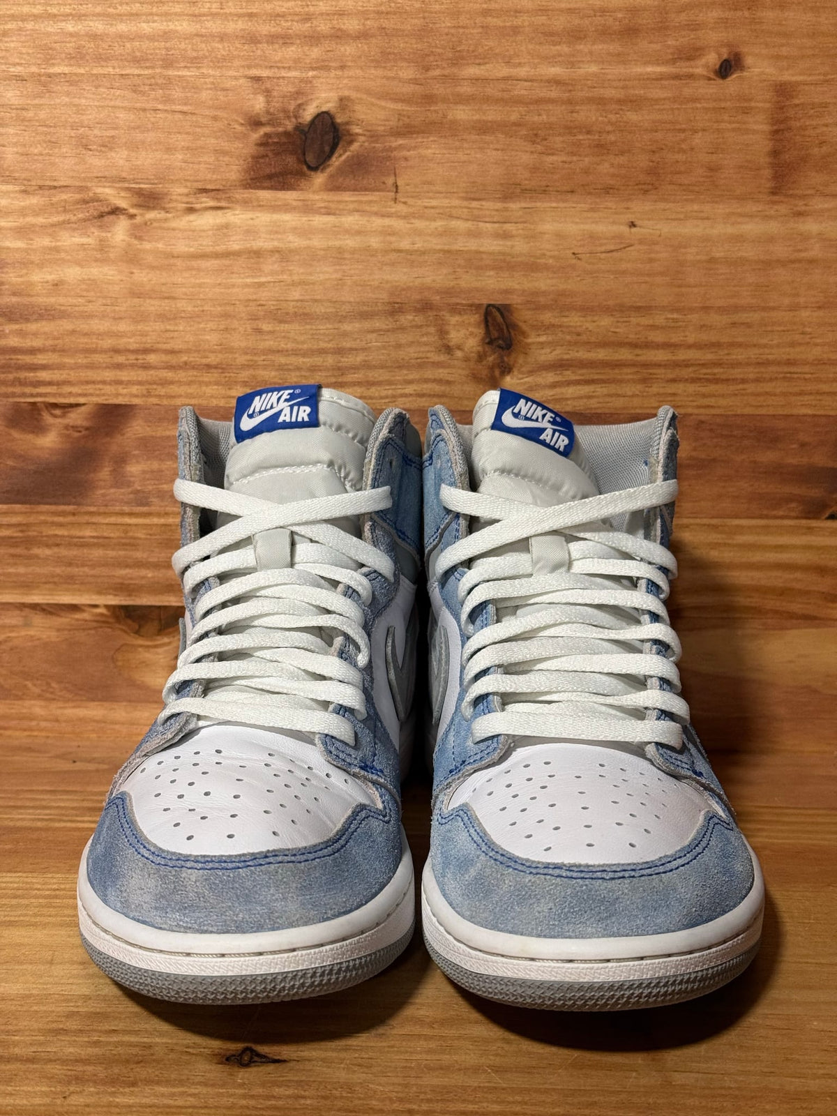 Jordan 1 Retro High Hyper Royal Smoke Grey - Size 12