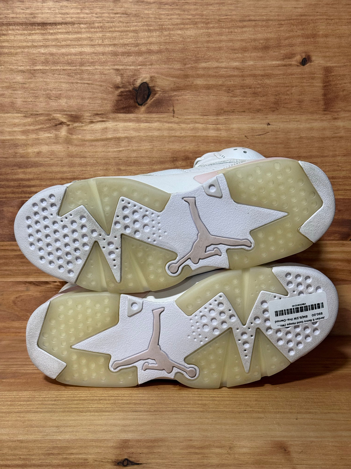 Jordan 6 Retro Gold Hoops (Women's)