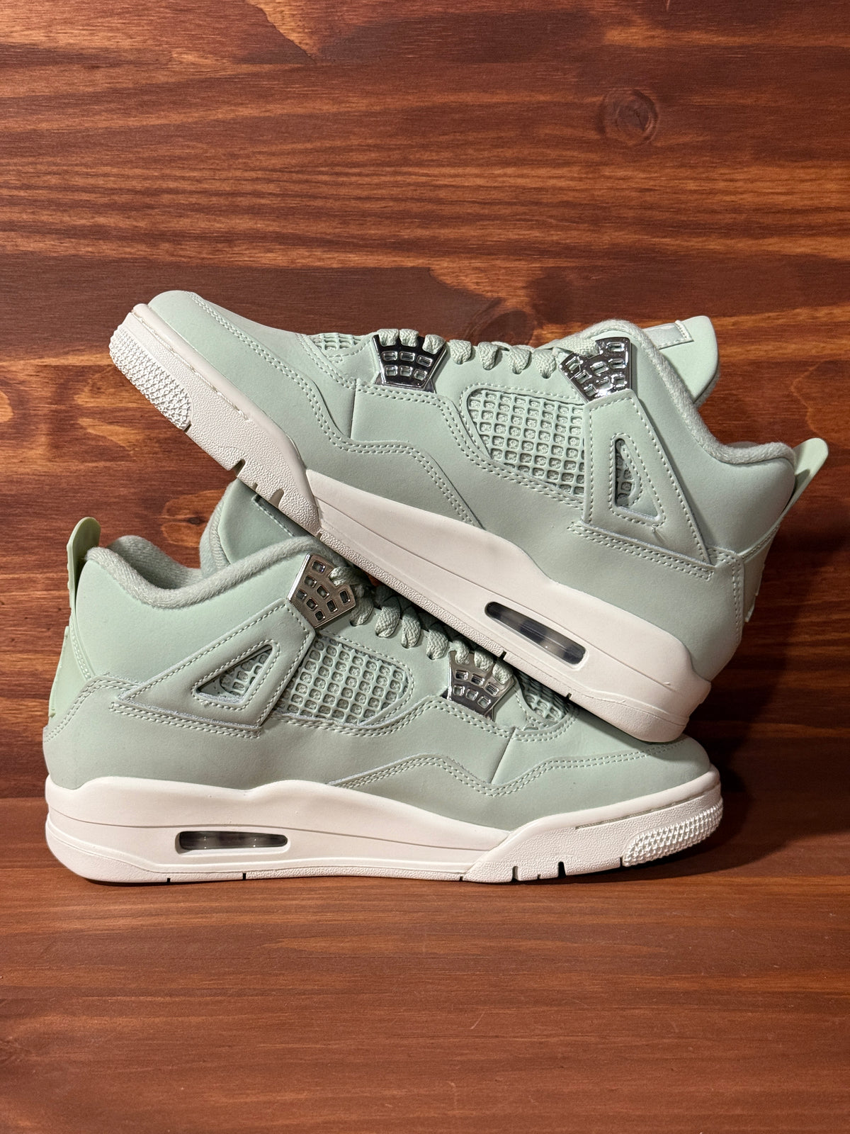 Jordan 4 Retro Seafoam Sail (Women's)