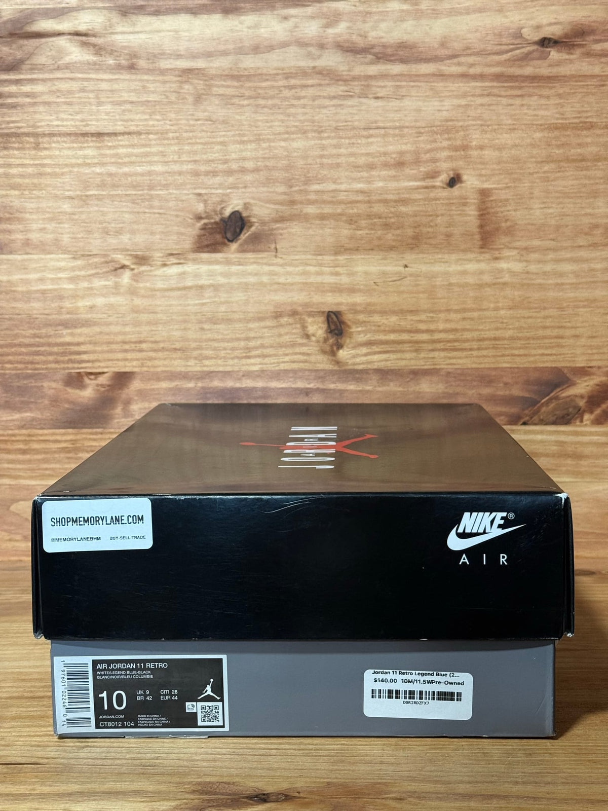 Jordan 11 Retro Legend Blue (2024) - Size 10