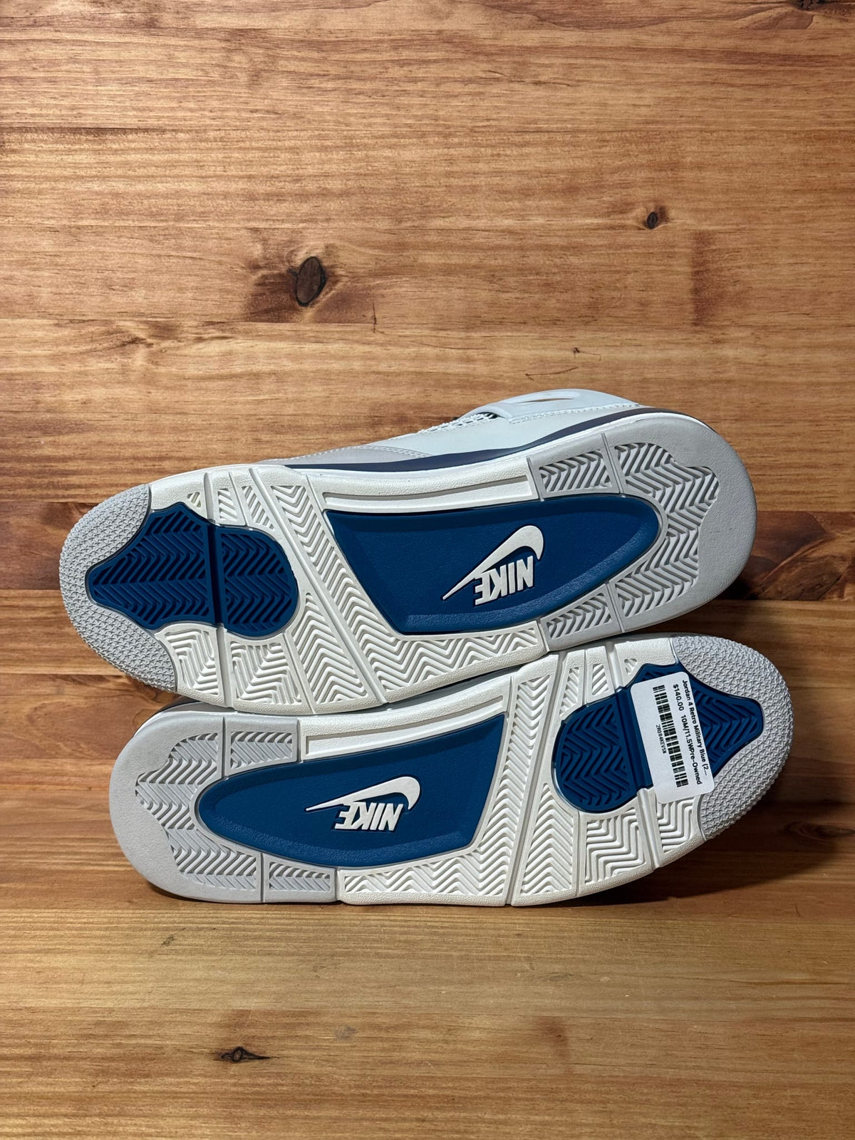 Jordan 4 Retro Military Blue (2024) - Size 10