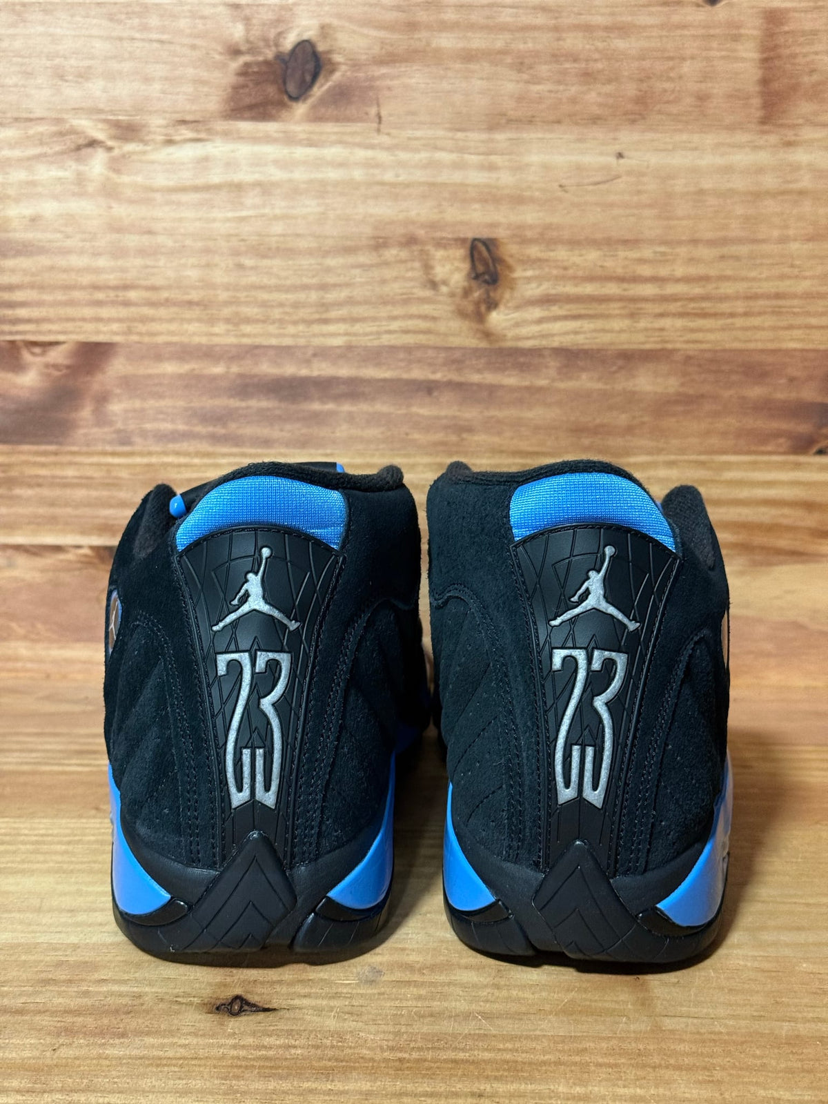 Jordan 14 Retro Black University Blue (2026) - Size 9.5