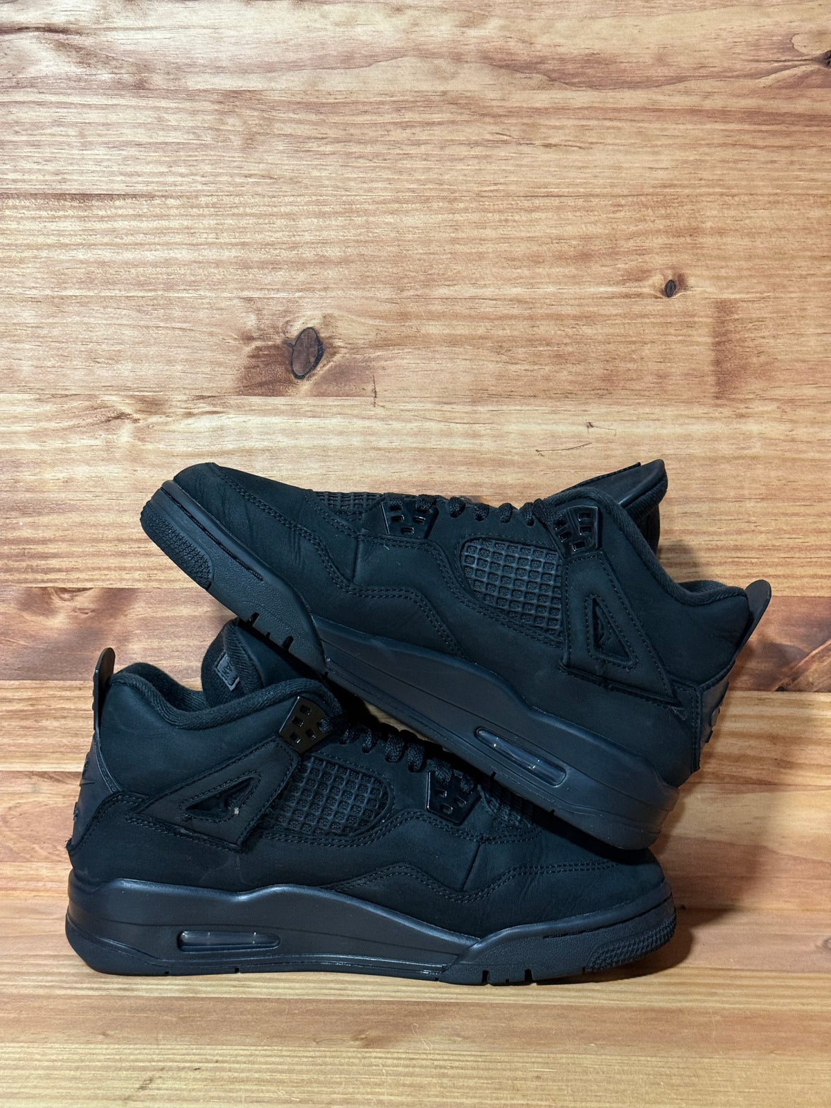 Jordan 4 Retro Black Cat (2025) (GS) - Size 7Y