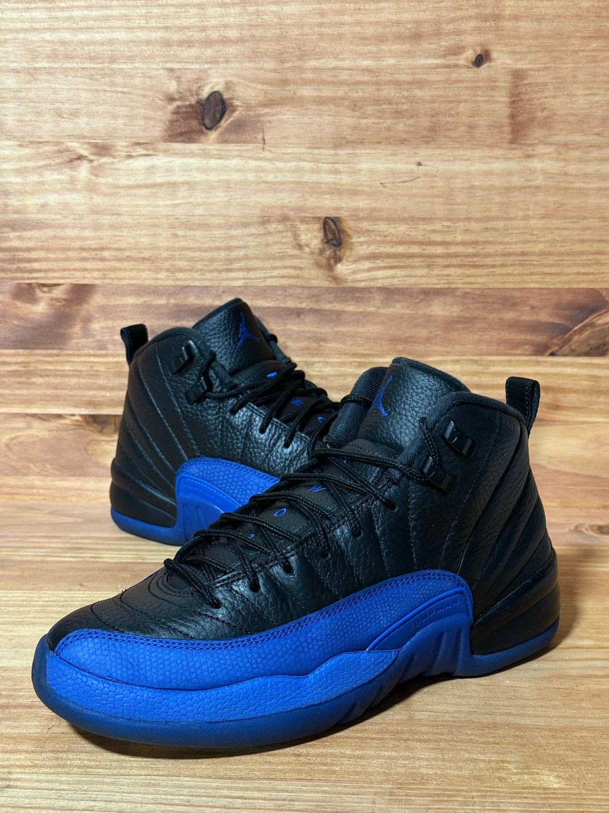 Jordan 12 Retro Black Game Royal (GS)