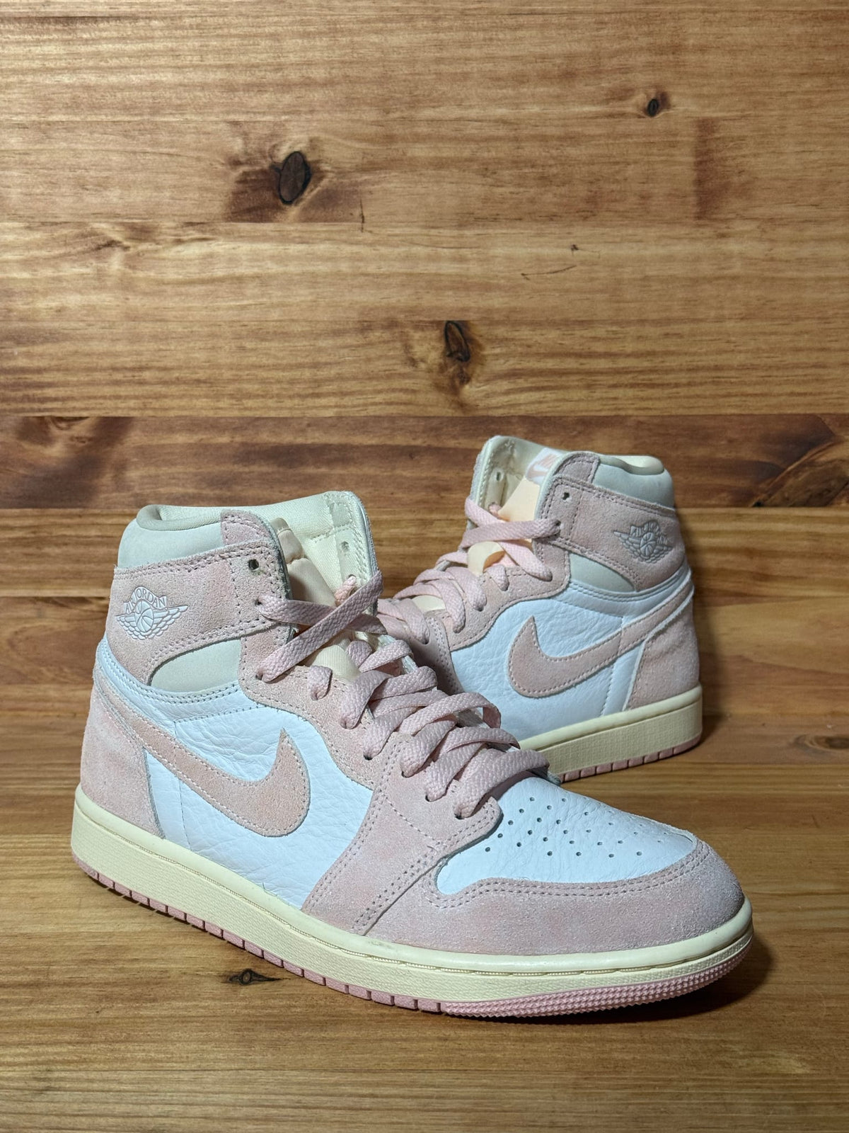 Jordan 1 Retro High OG Washed Pink (Women's) - Size 8.5W/7Y