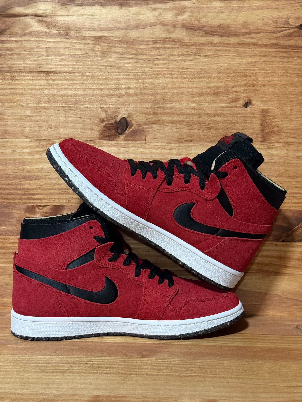 Jordan 1 High Zoom Air CMFT Red Suede