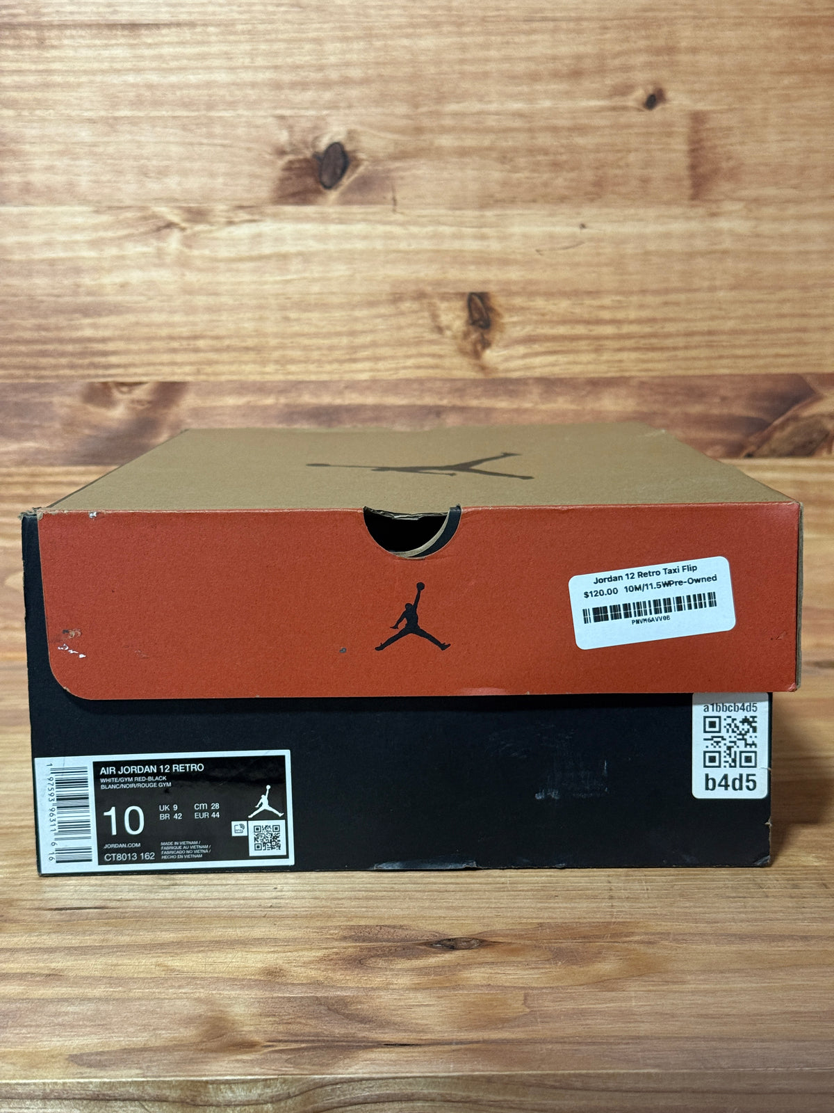 Jordan 12 Retro Taxi Flip