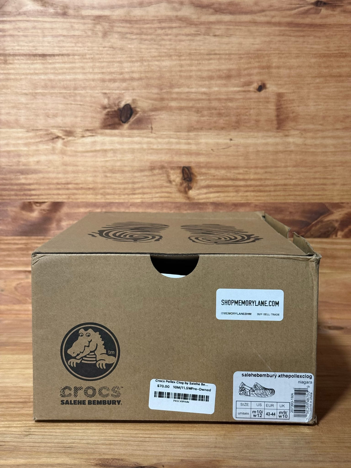 Crocs Pollex Clog by Salehe Bembury Niagara - Size 10