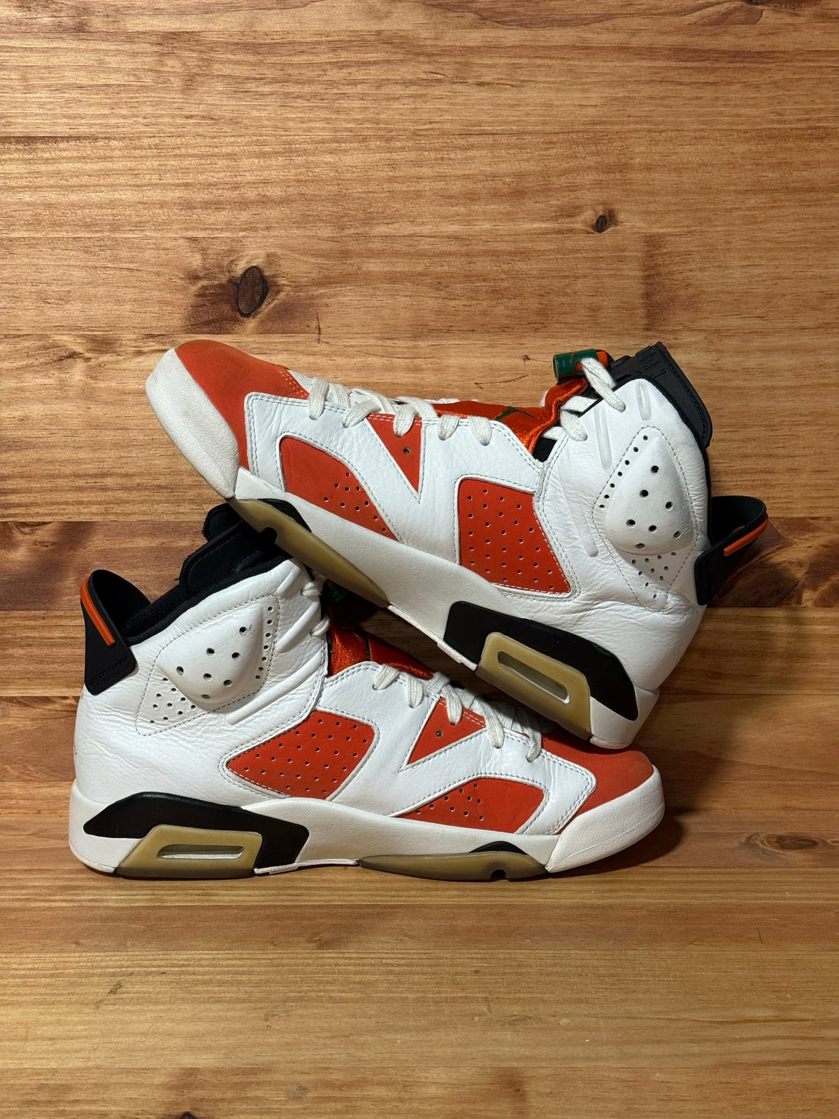 Jordan 6 Retro Gatorade Like Mike White - Size 8.5