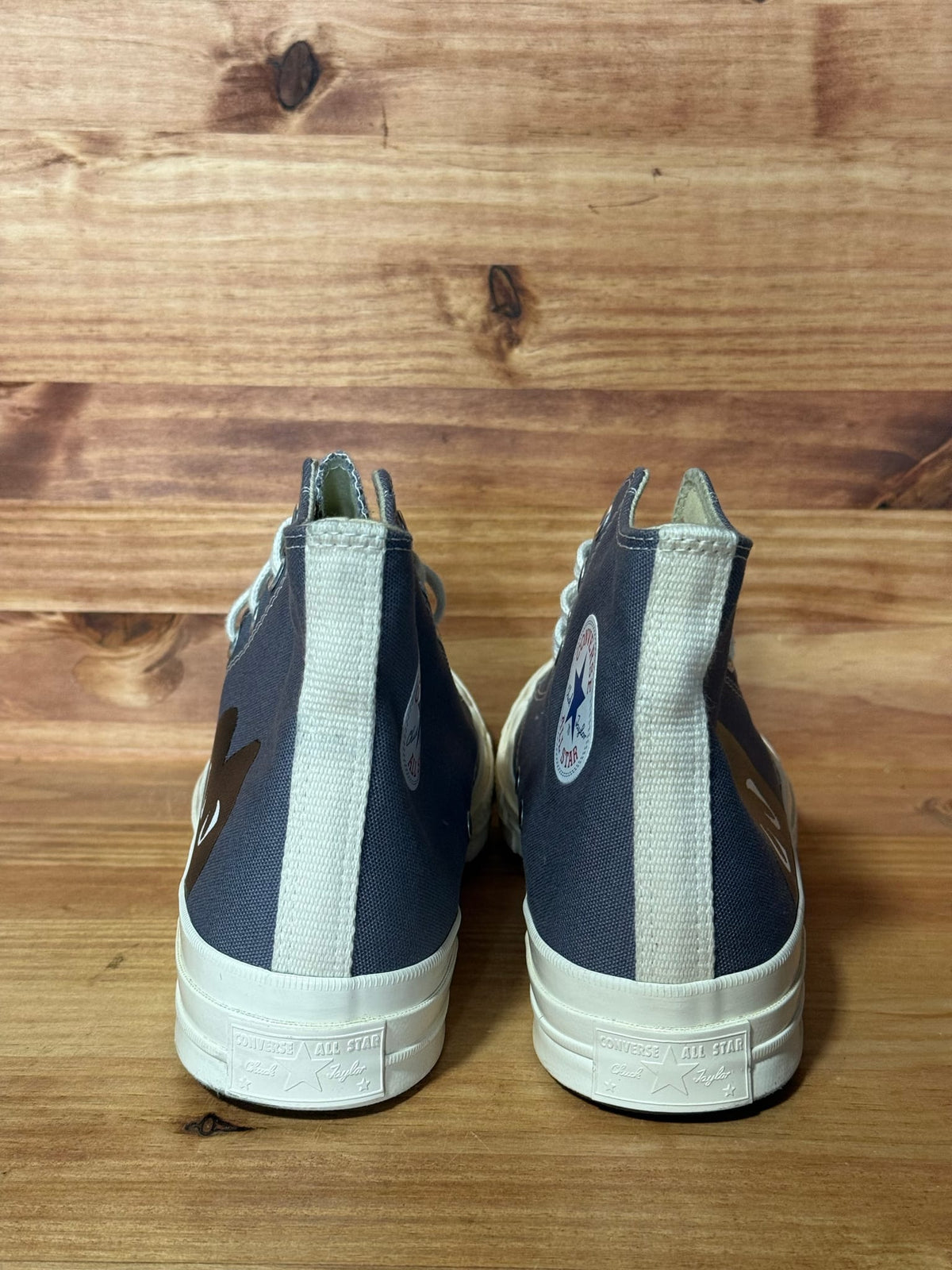 Converse Chuck Taylor All Star 70 Hi Comme des Garcons PLAY Grey - Size 9